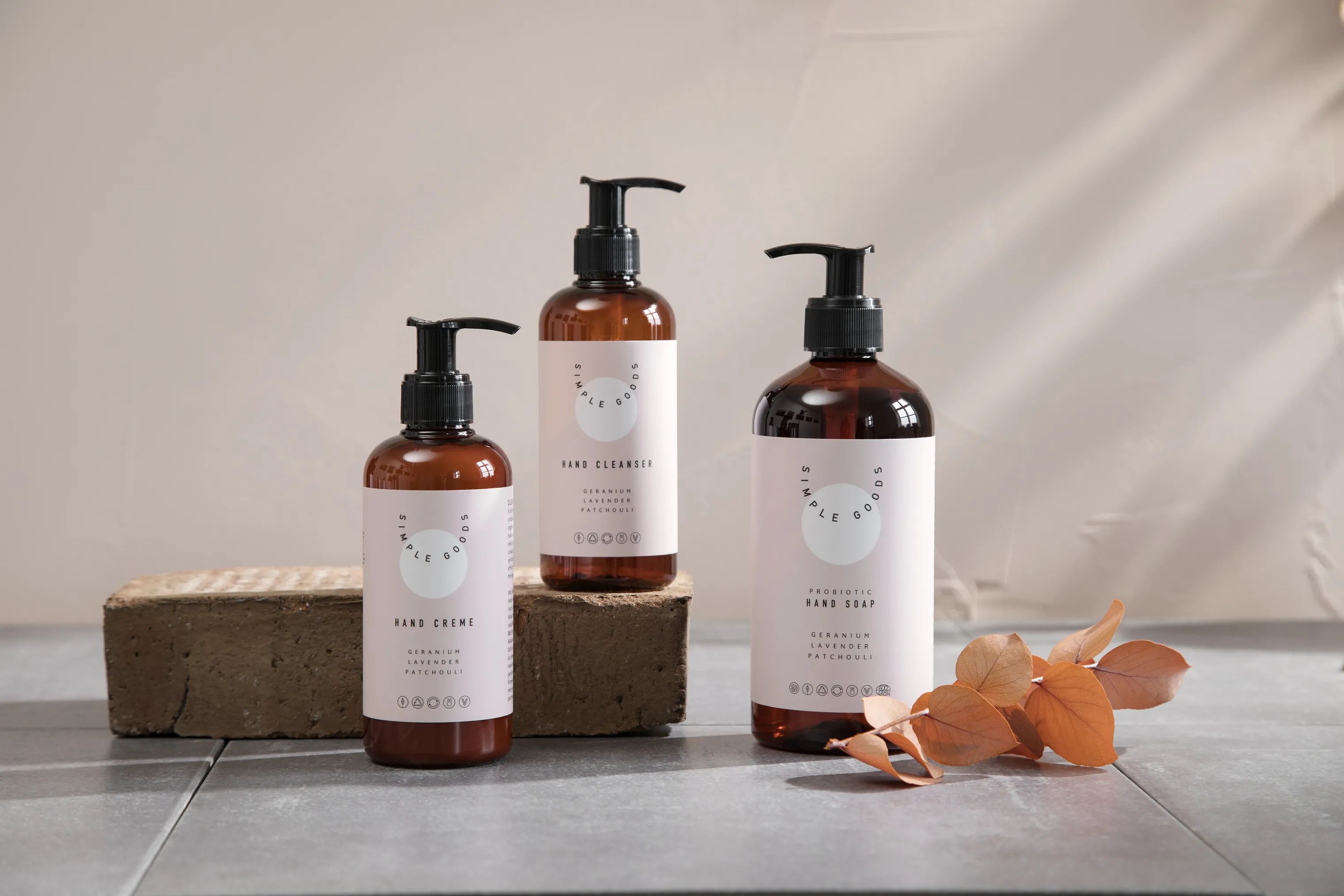 Simple Goods Håndcreme Grapefruit Håndcreme i Geranium/lavendel/patchouli, 2