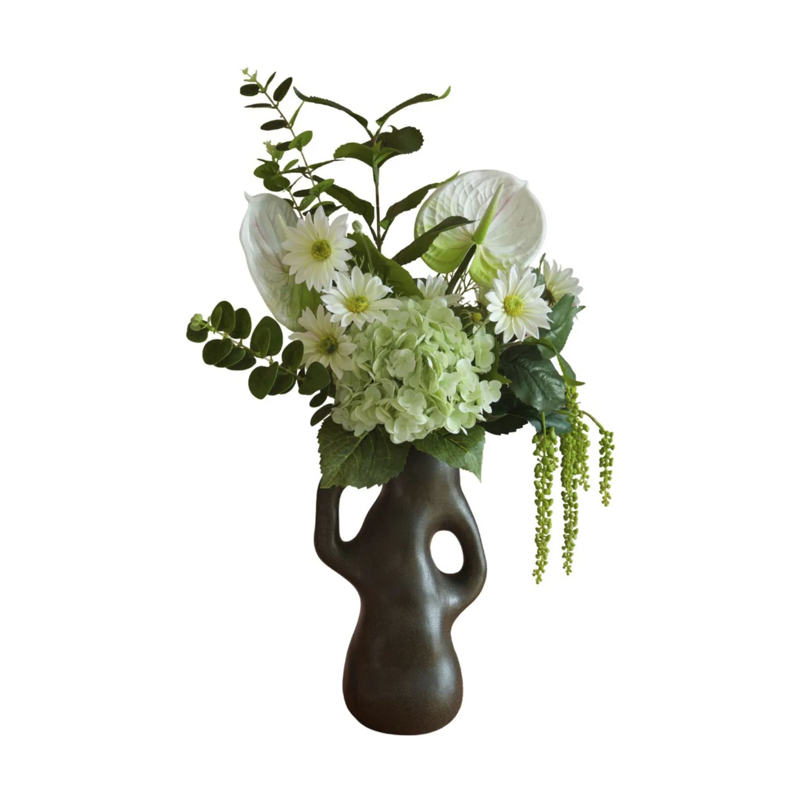 Fleuristc Kunstige blomster Fresh Mint Buket i 8 stilke, 1