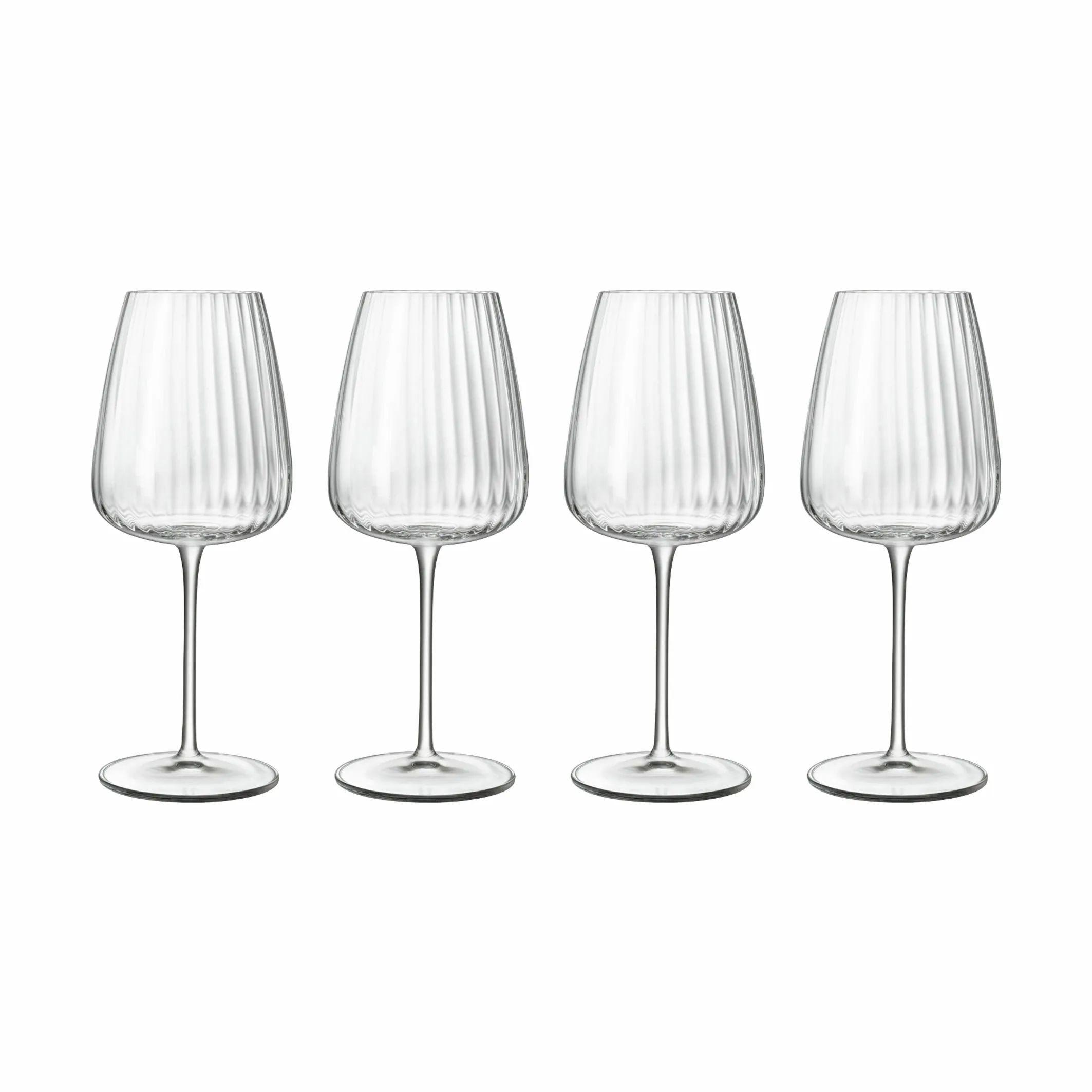 Luigi Bormioli Hvidvinsglas Optica Hvidvinsglas - 4 stk. i Klar, 55 cl, 1