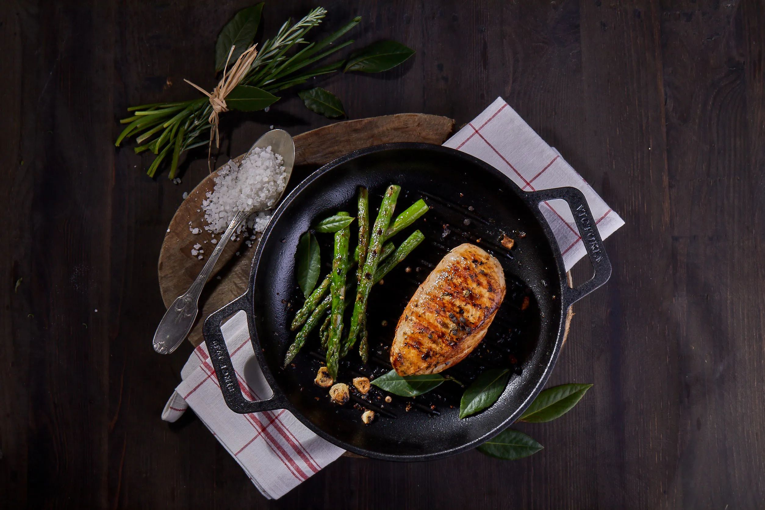Victoria Grillpander Emaljeret Grillpande i Sort, 6