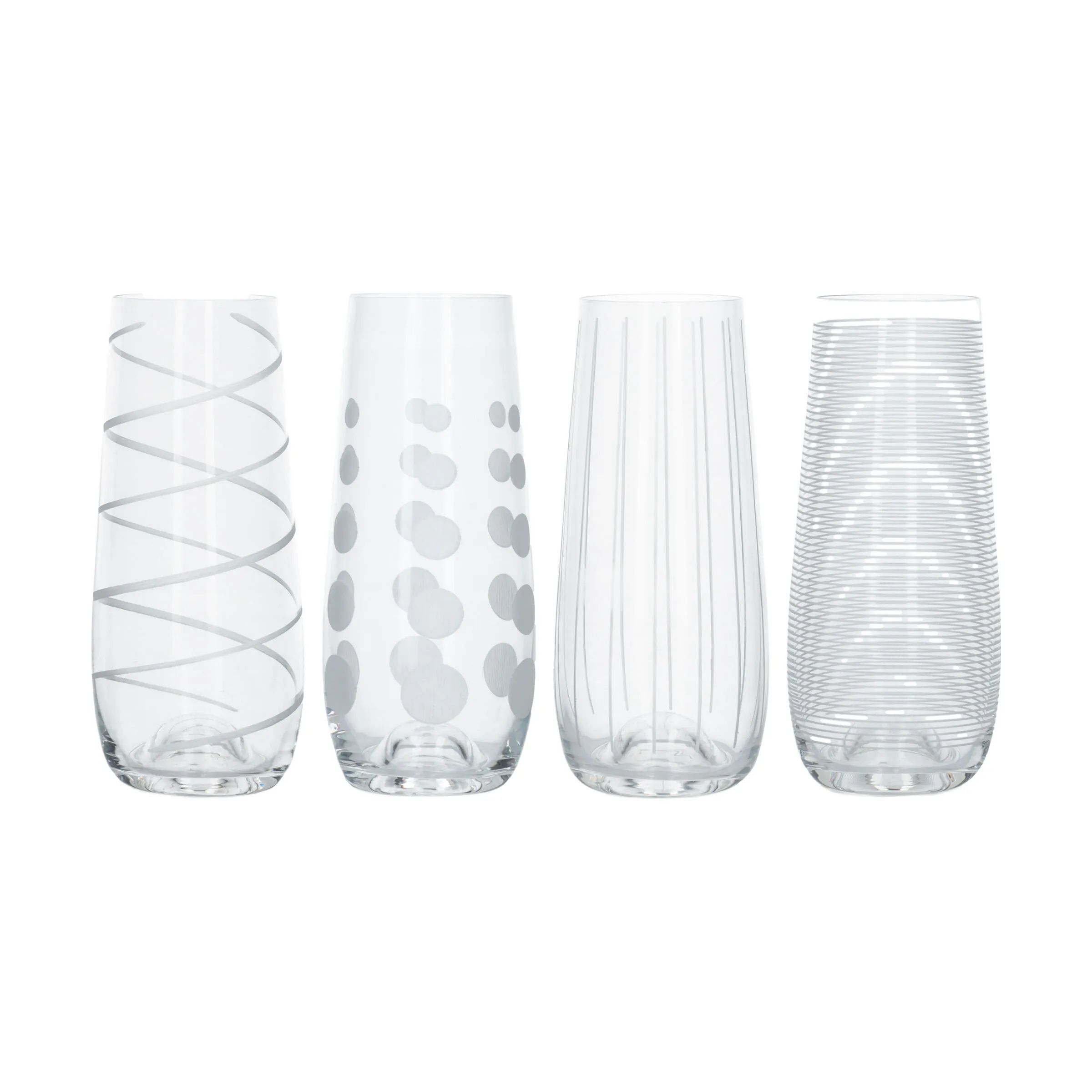 Mikasa Champagneglas Cheers Champagneglas - 4 stk. i Klar, 1
