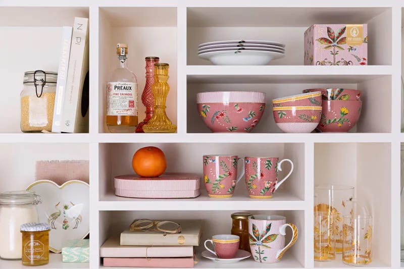 PIP Studio Krus og kopper med hank La Majorelle Krus i Pink, 450 ml, 2