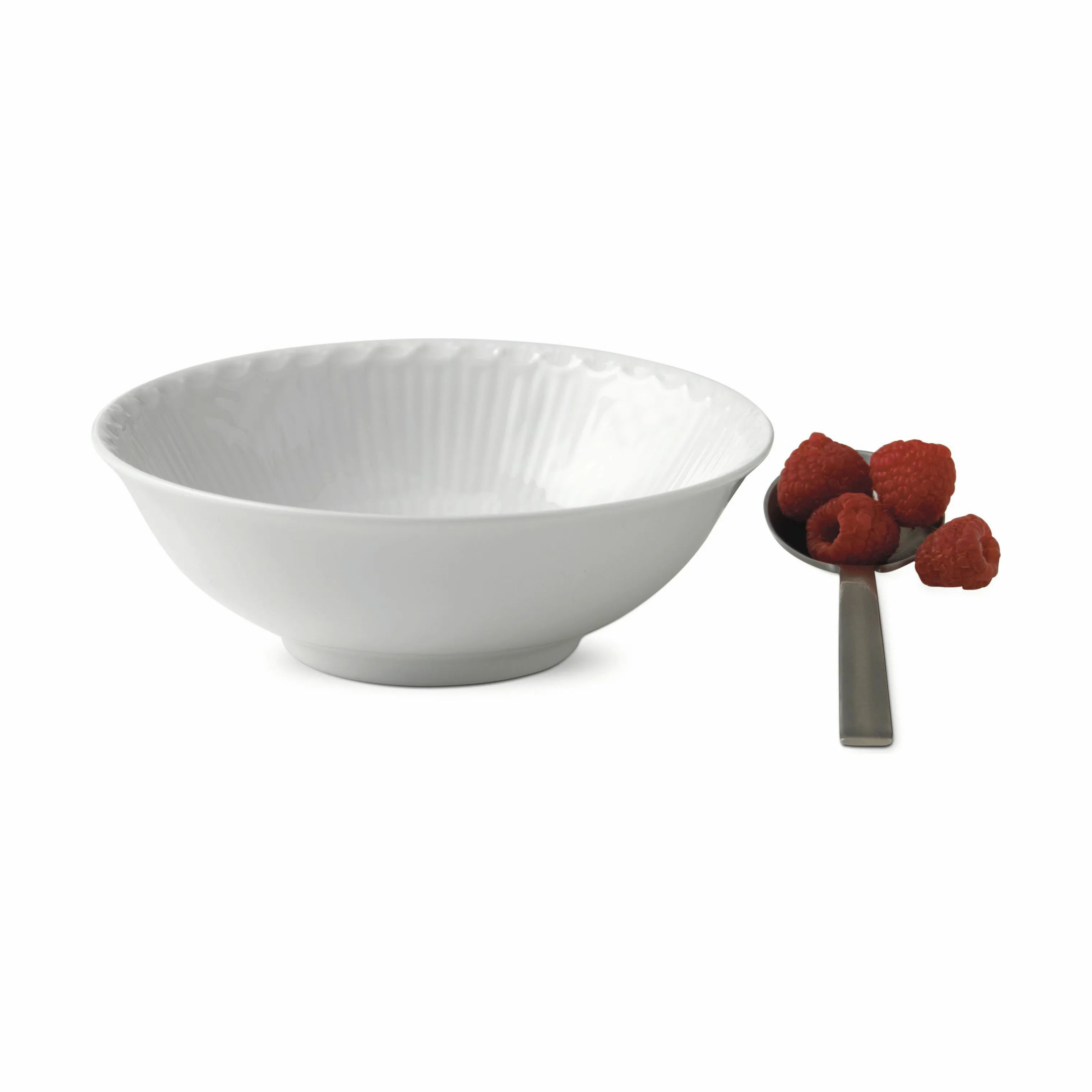 Royal Copenhagen Serveringsskåle Hvid Halvblonde Skål i Hvid, 16 cm, 4