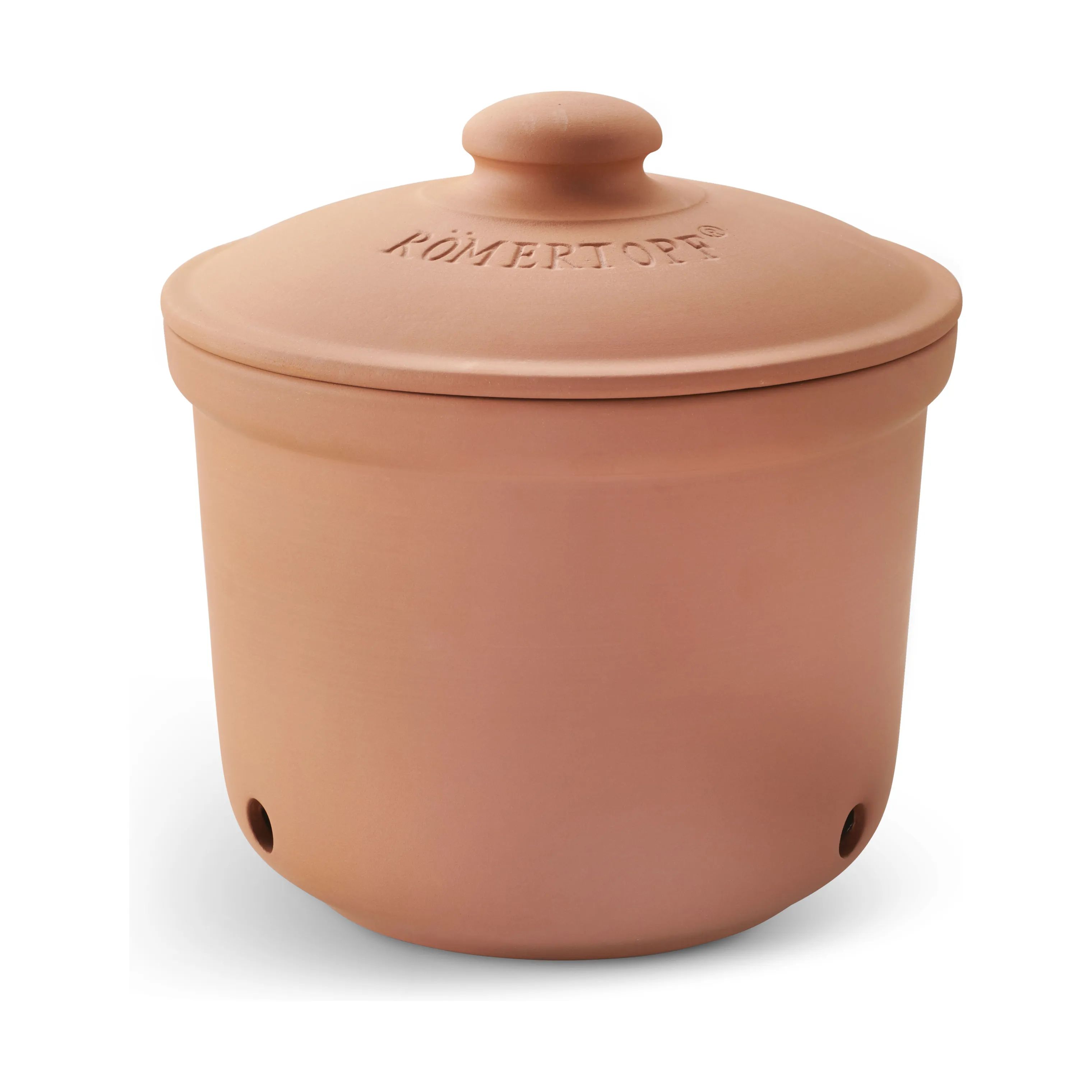 Römertopf Krukker med låg Opbevaringskrukke - Maxi i Terracotta, 2.8 L, 1