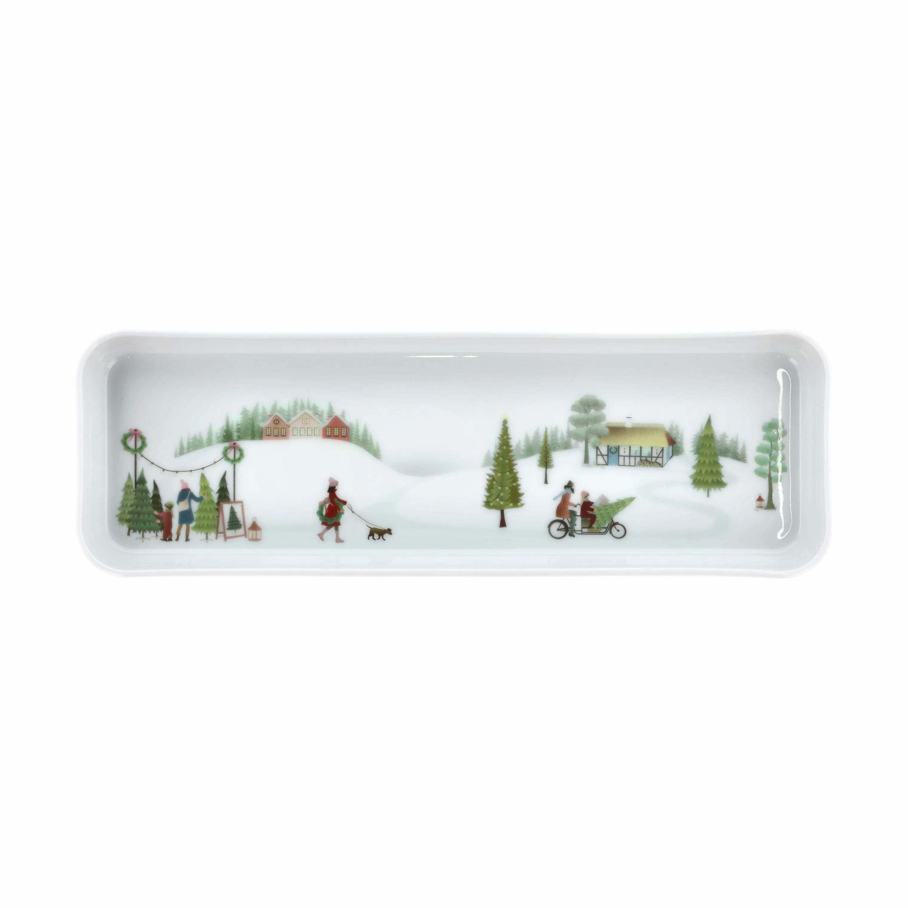 Pillivuyt Serveringsfade Vinter Fad i 36 cm, 1
