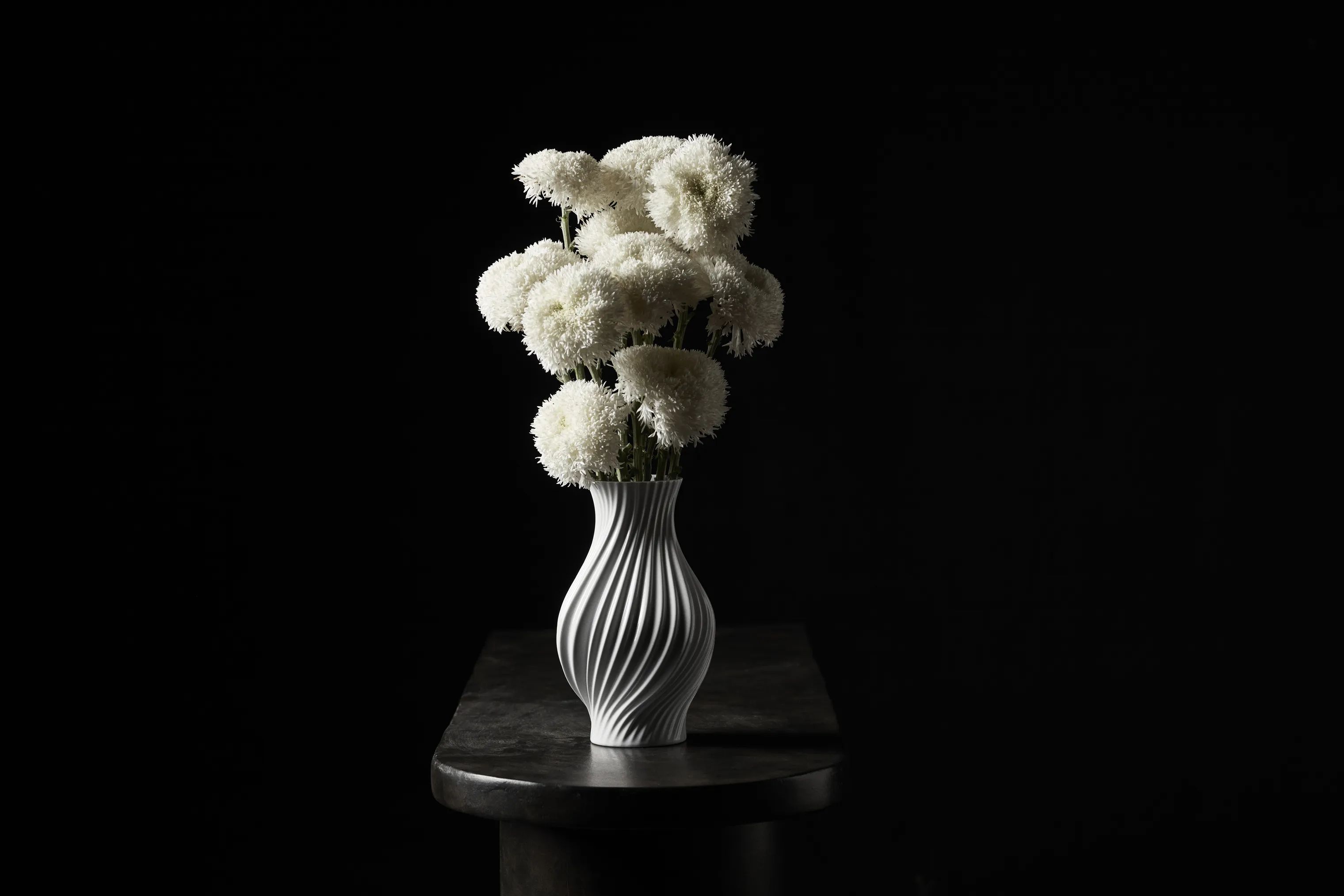 Lyngby Porcelæn Vaser Twist Vase i 25 cm, 5