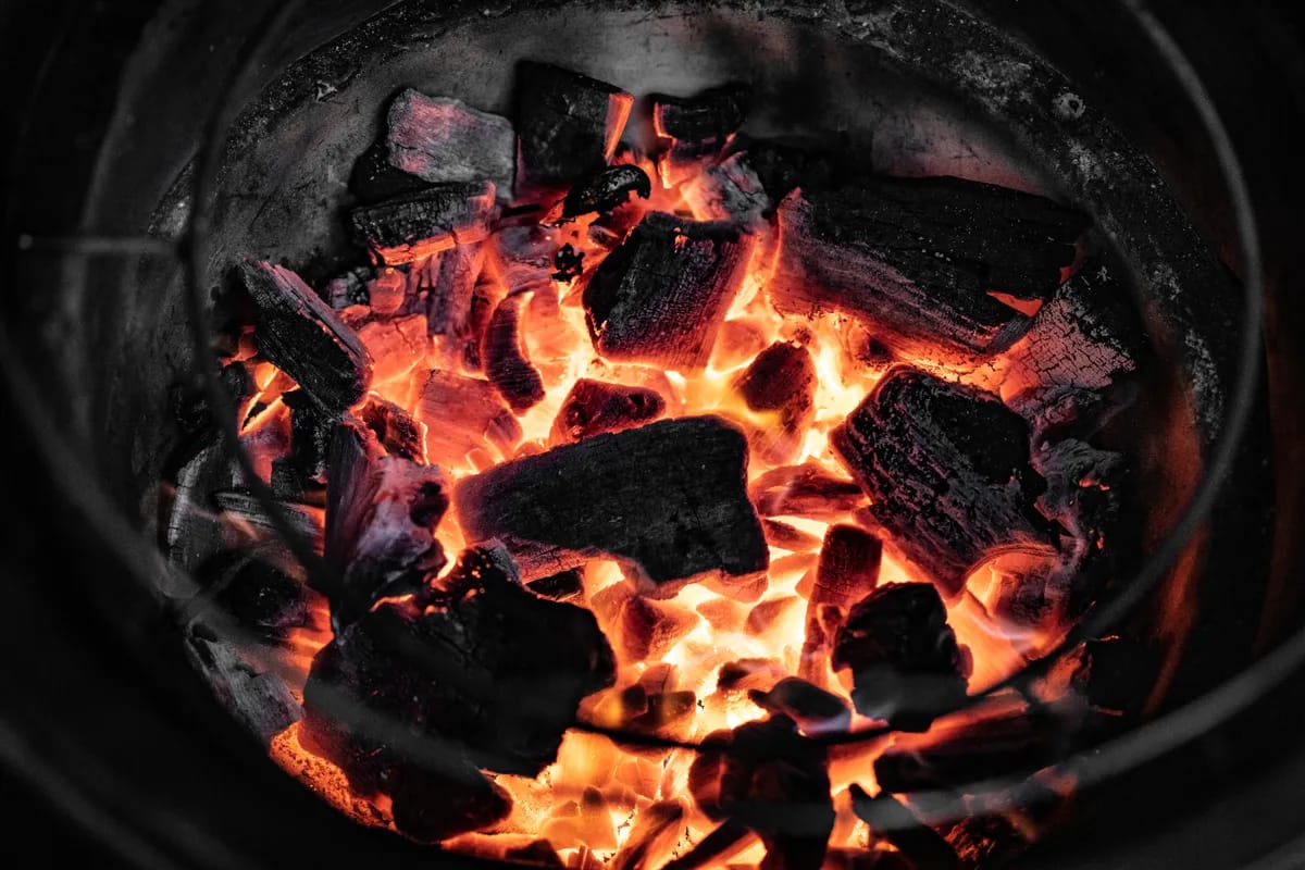 Big Green Egg Øvrigt grilltilbehør Naturlig Trækul i Antracit2, 2