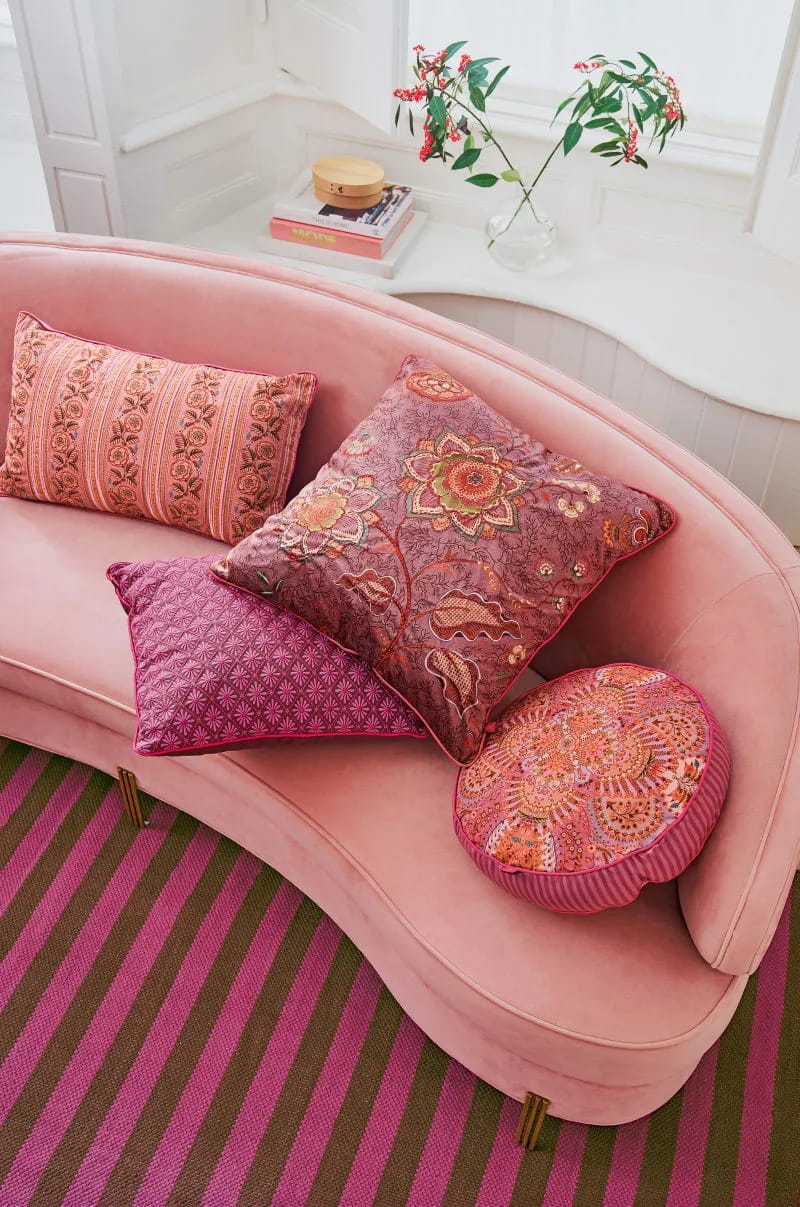PIP Studio Pyntepuder Pip Studio Home Textiles Alfombra Pyntepude i Pink, 2