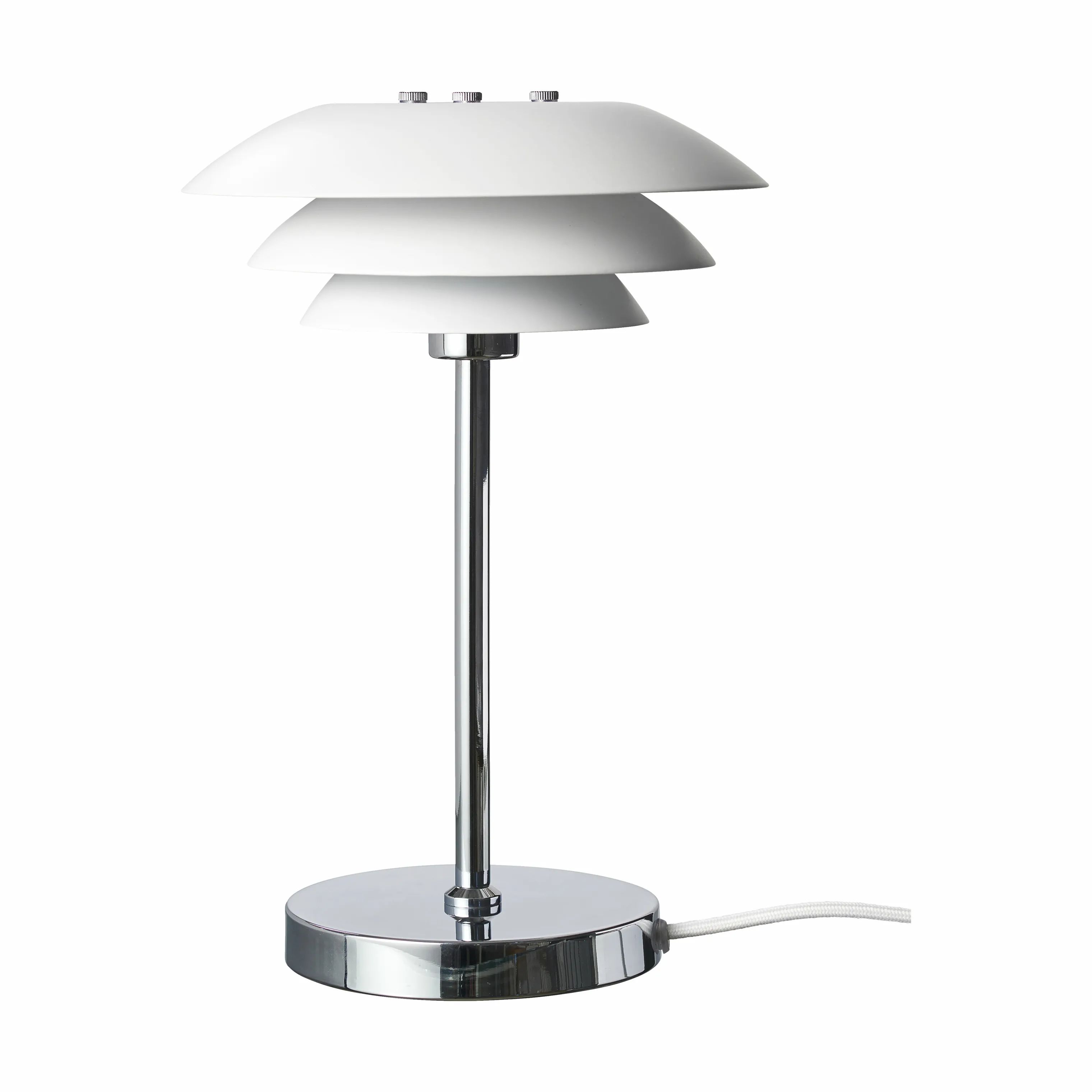 Dyberg Larsen Bordlamper DL20 Bordlampe i Hvid, 30 cm, 1