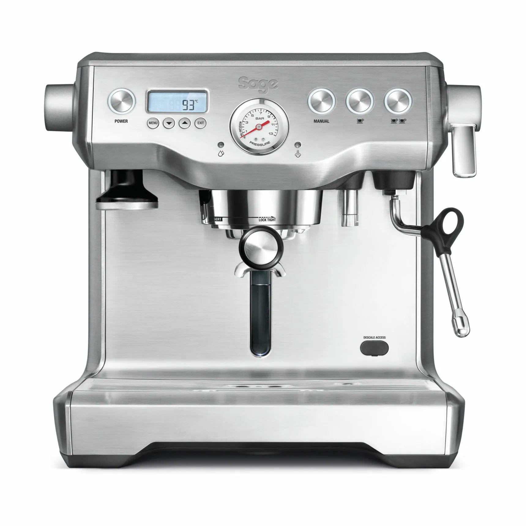 Sage Espressomaskiner The Dual Boiler Espressomaskine i Stål, 1