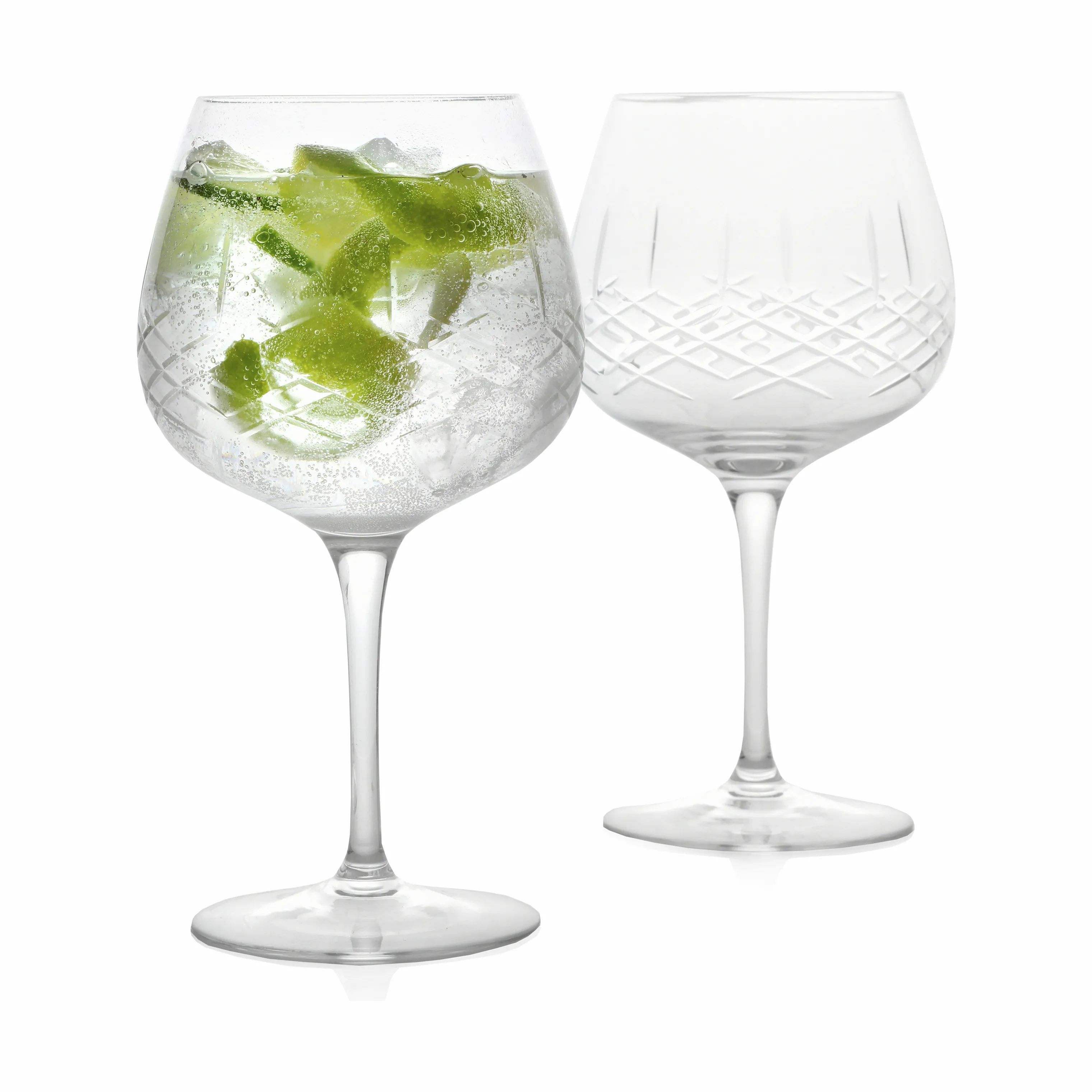 erik bagger a/s Ginglas XO Ginglas - 2 stk. i Klar, 68 cl, 1
