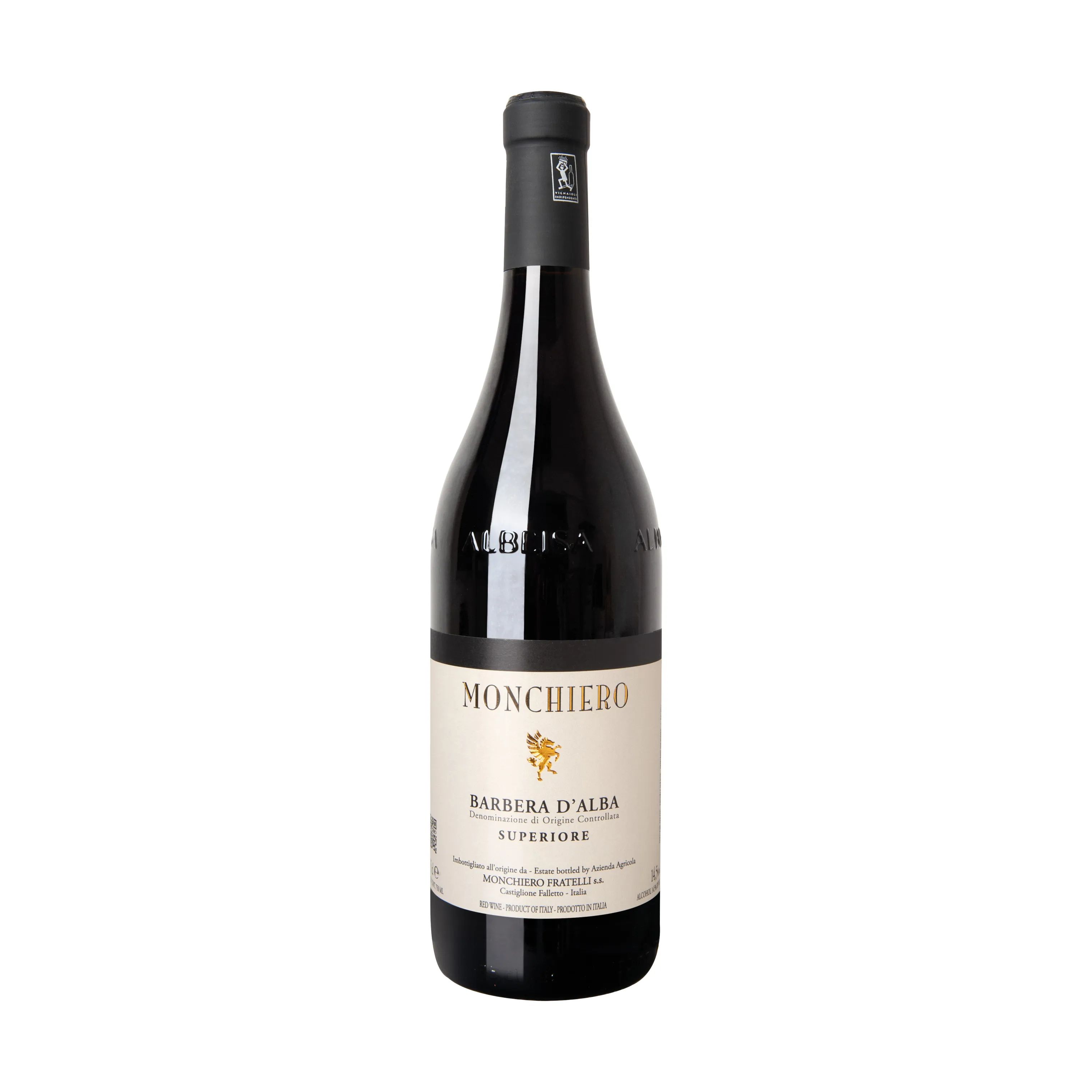 Monchiero Vini Vin Barbera D`Alba Rødvin i Rød, 1