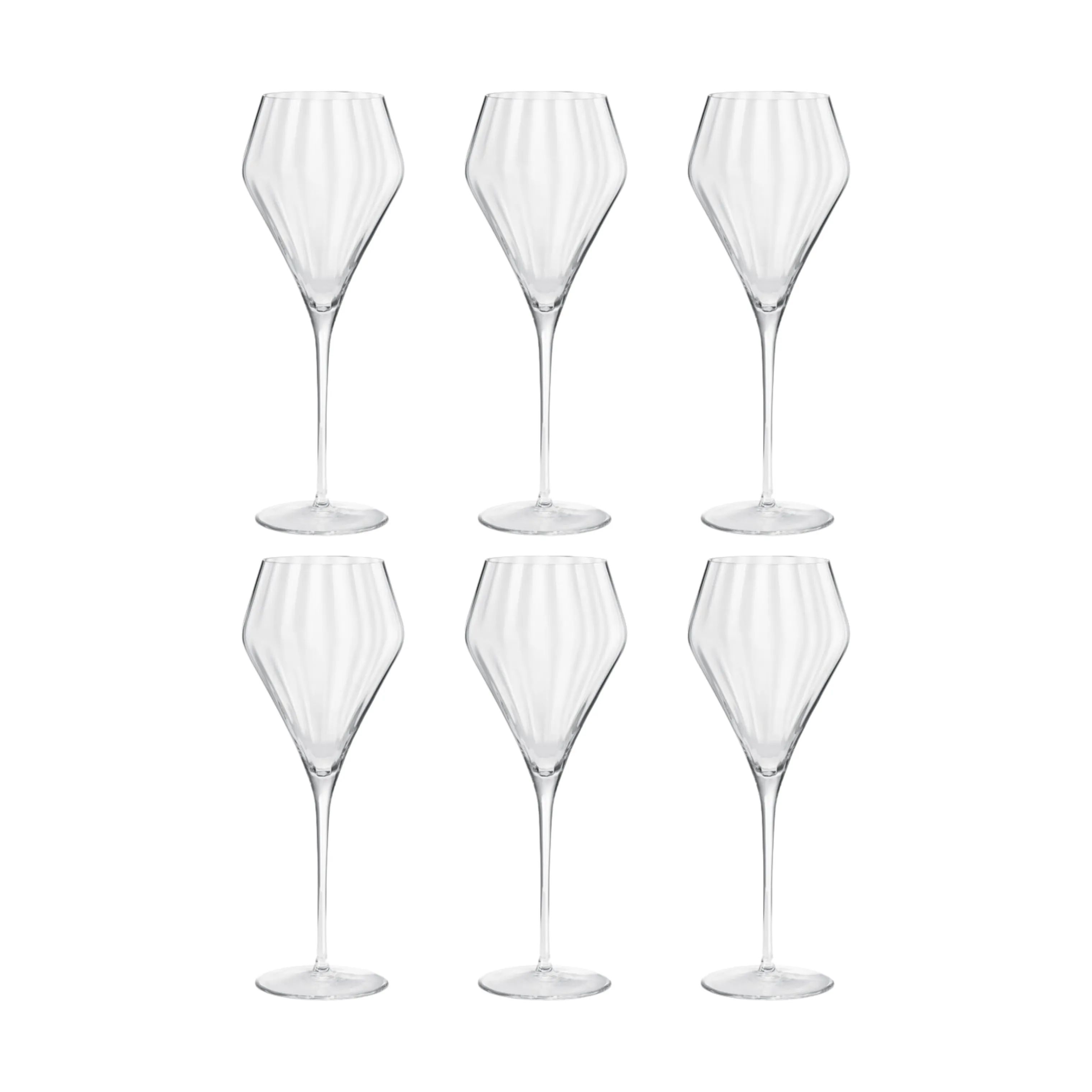 Georg Jensen Champagneglas Bernadotte Champagneglas - 6 stk. i Klar, 1