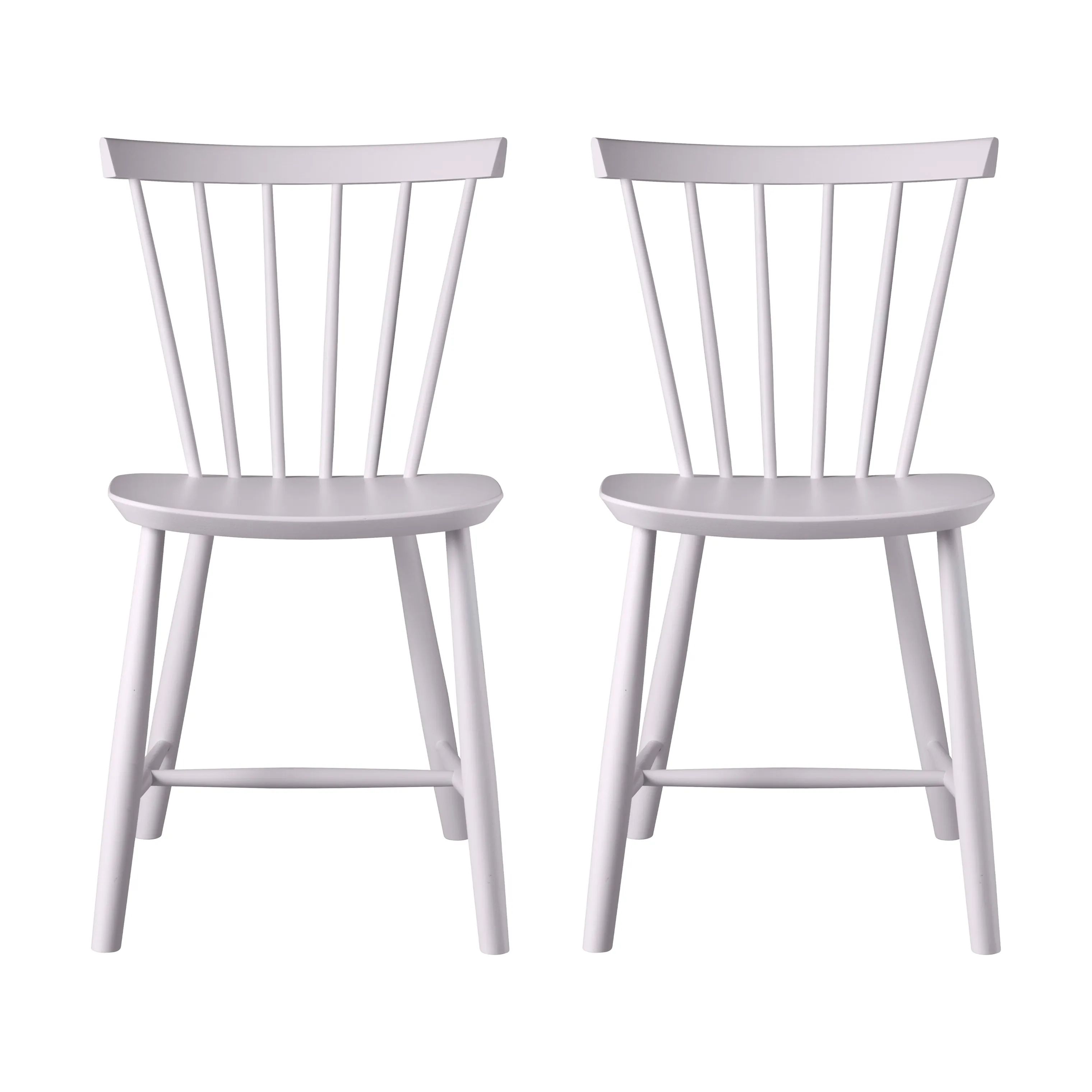 FDB Møbler Spisebordsstole J46 Spisebordsstol - 2 stk. i Violet Hair, 1