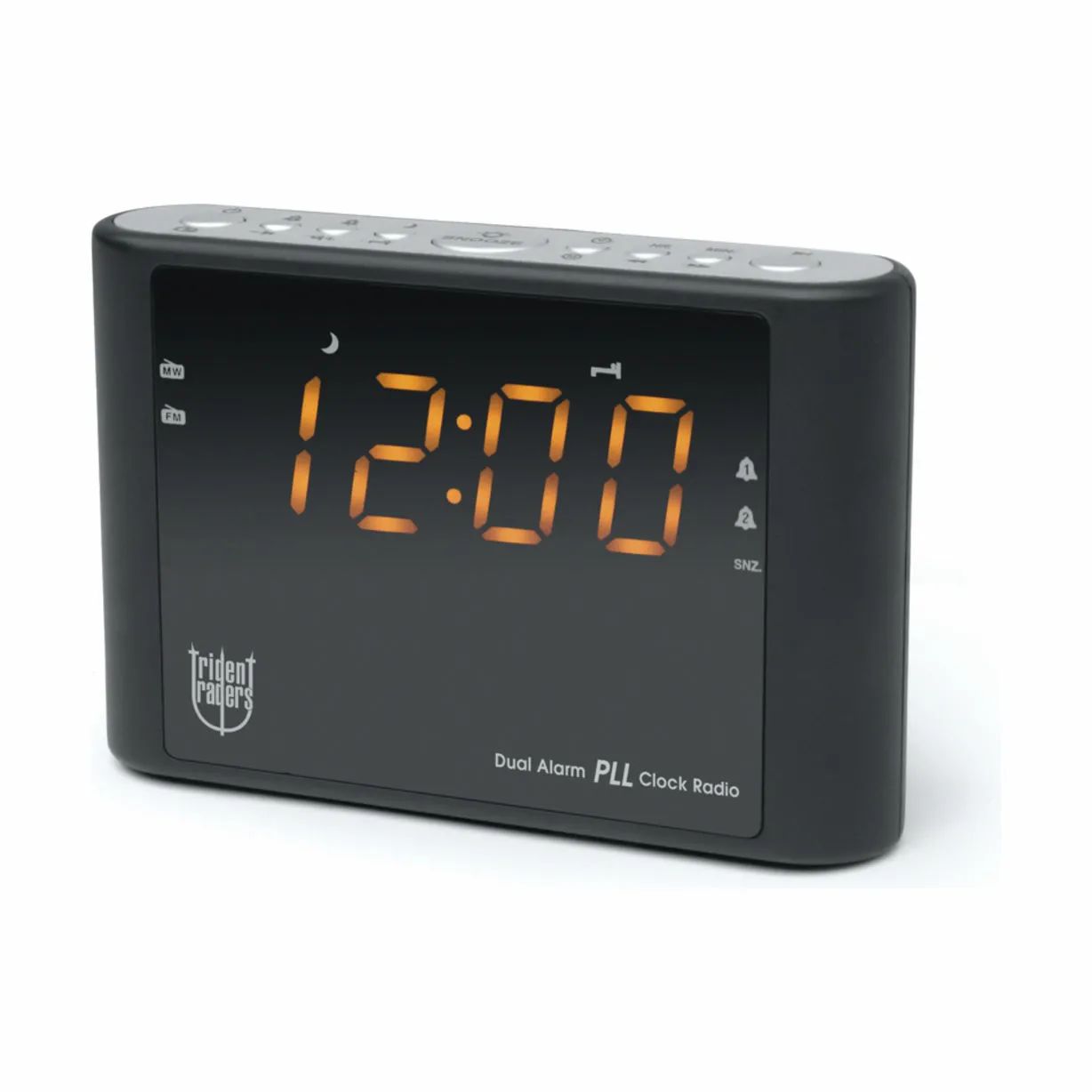 Trident Traders Vækkeure Clockradio 10700 i Sort, 1