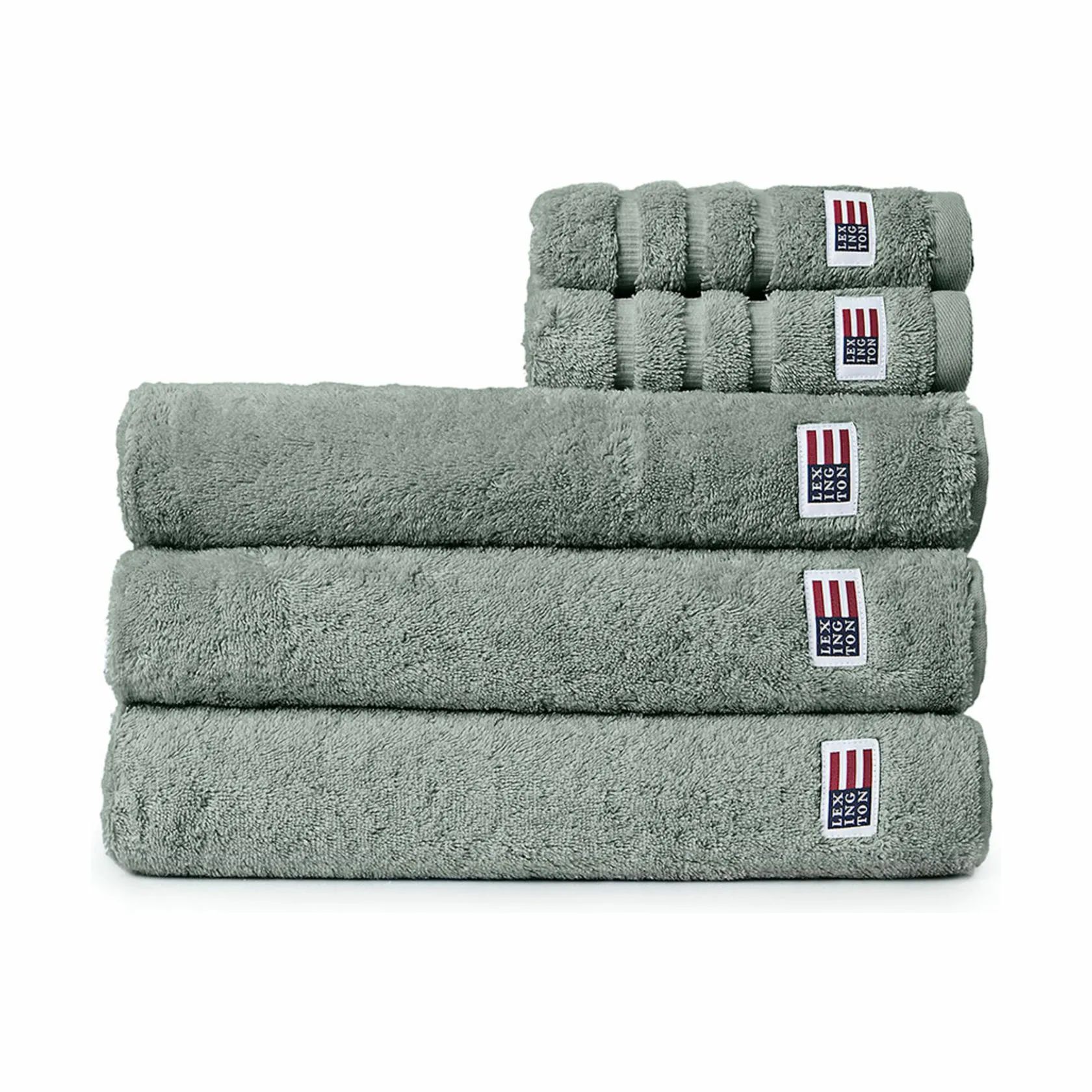 Lexington Håndklæder Icons Original Håndklæde i Vintage Green, B30 x L50 cm, 1
