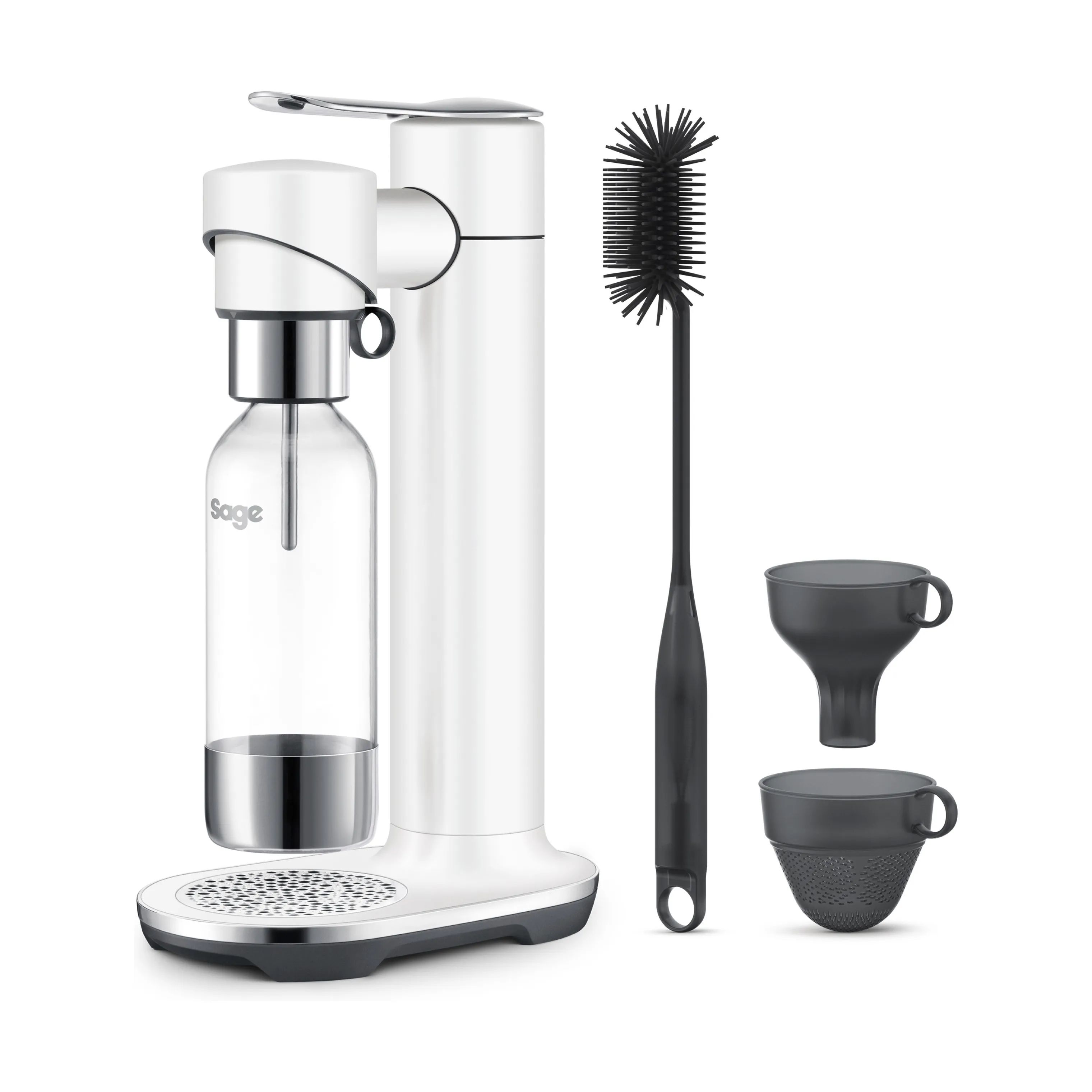 Sage Sodavandsmaskiner InFizz Fusion Sodamaker i Sea Salt White, 3