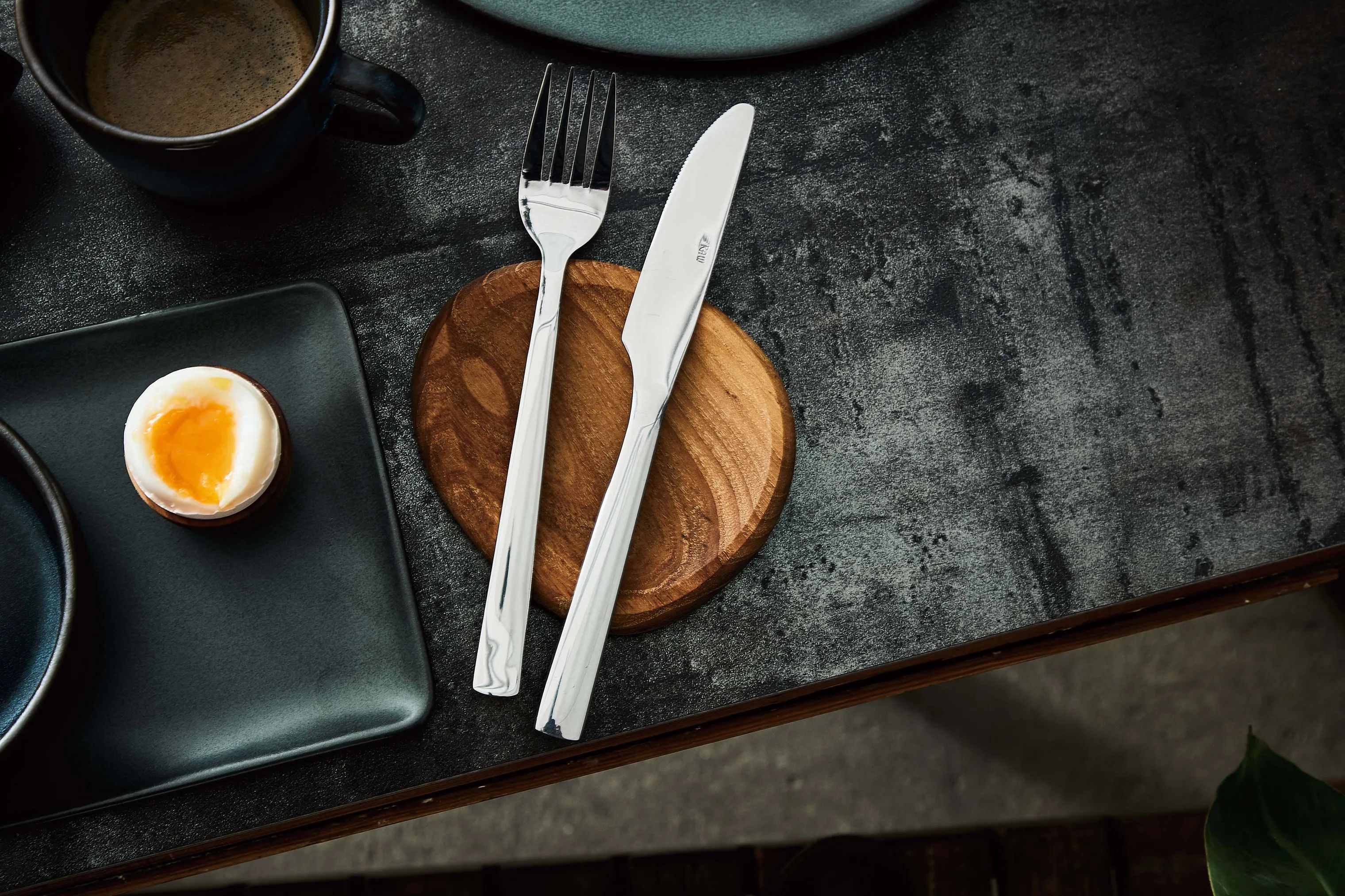 RAW by Aida Bordknive Raw Kniv - 4 stk. i Blank, 2