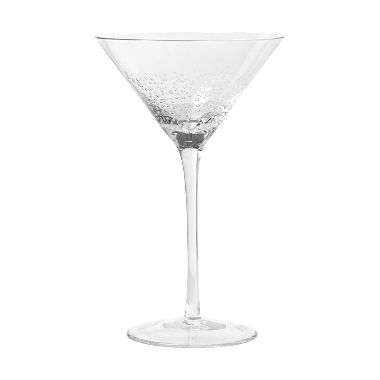 Broste Copenhagen Martiniglas Bubble Martiniglas i Clear, 1