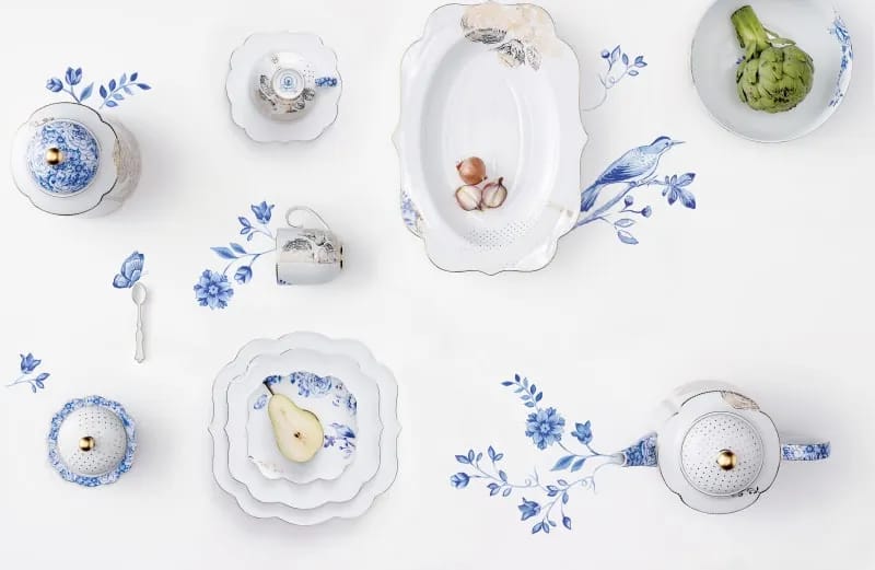 PIP Studio Krus og kopper med hank Royal Tekop m. underkop - 2 stk. i White, 2