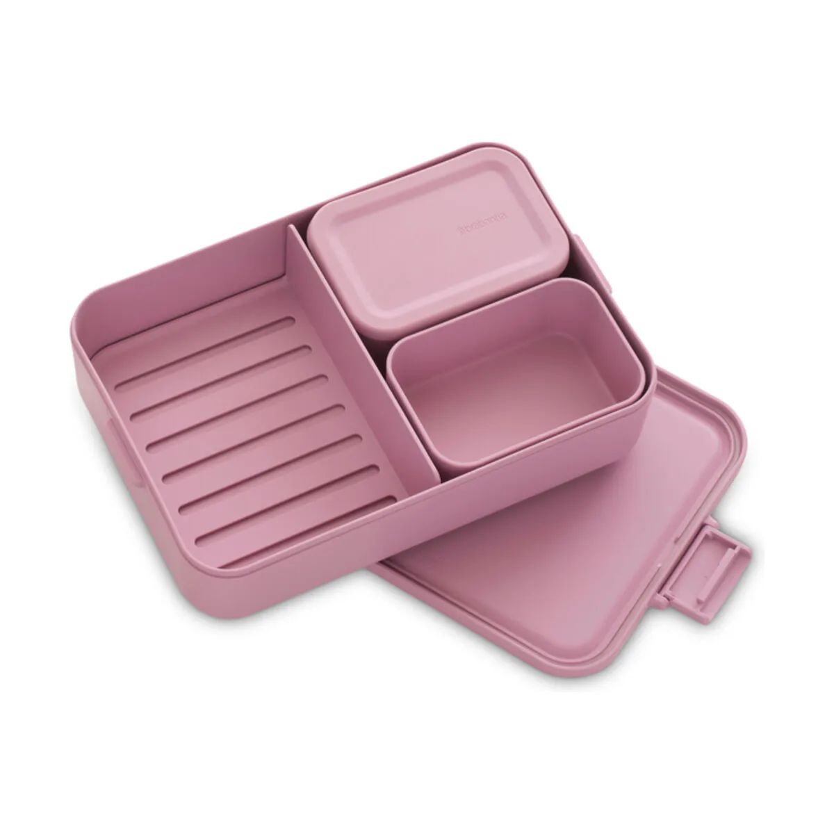 Brabantia Madkasser Make & Take Bento Madkasse i Lilac Pink, 4