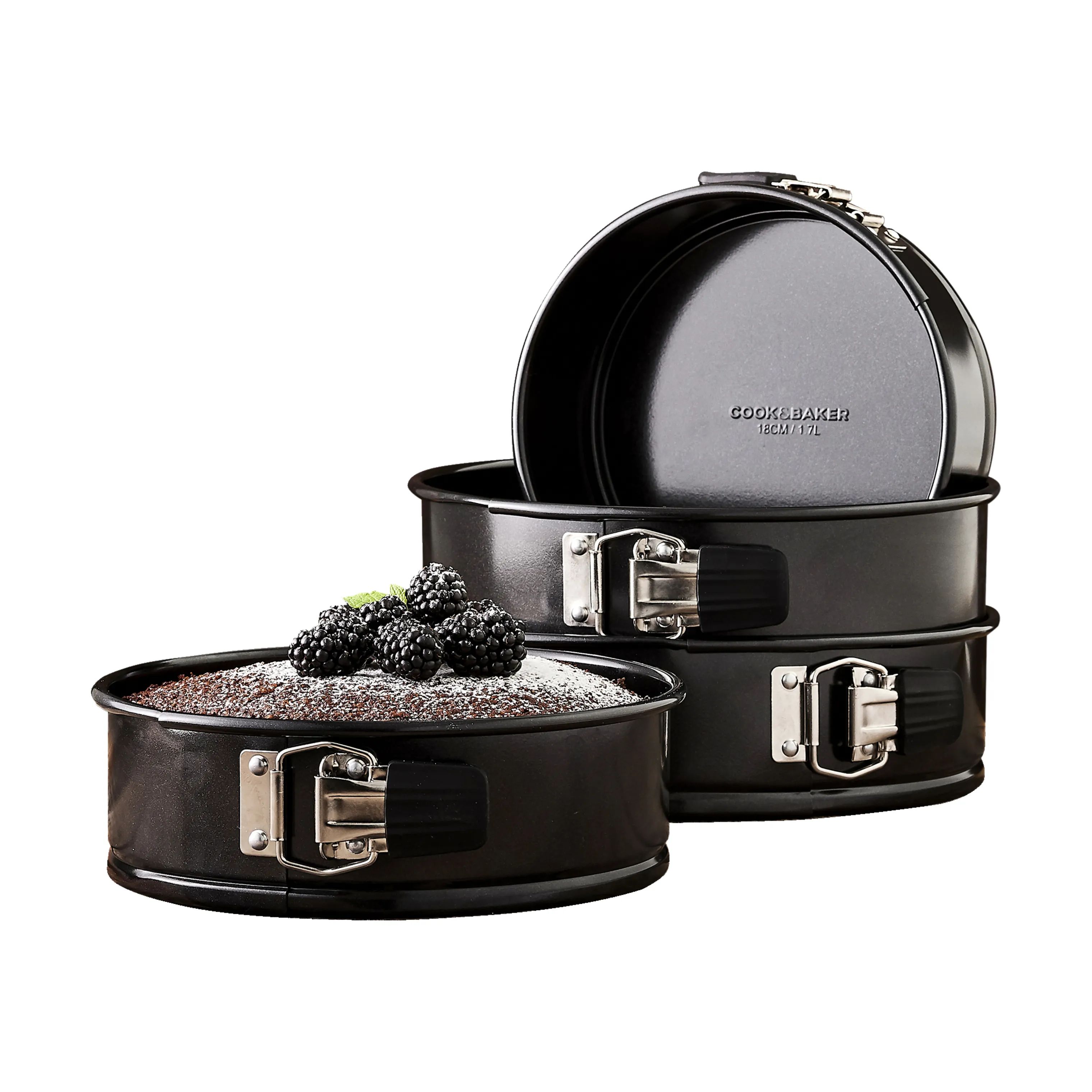 Cook & Baker Springforme Premium Springform i 18 cm, 3