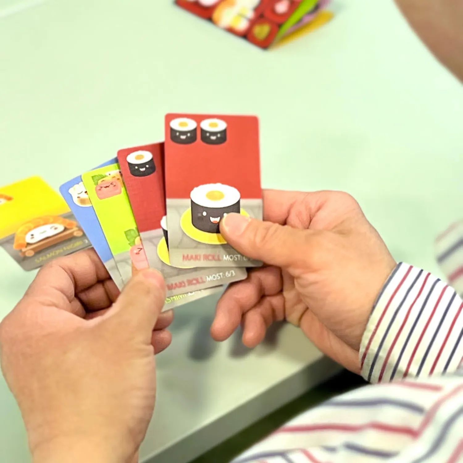 Spilbræt Spil Brætspil - Sushi Go i Multifarvet, 2