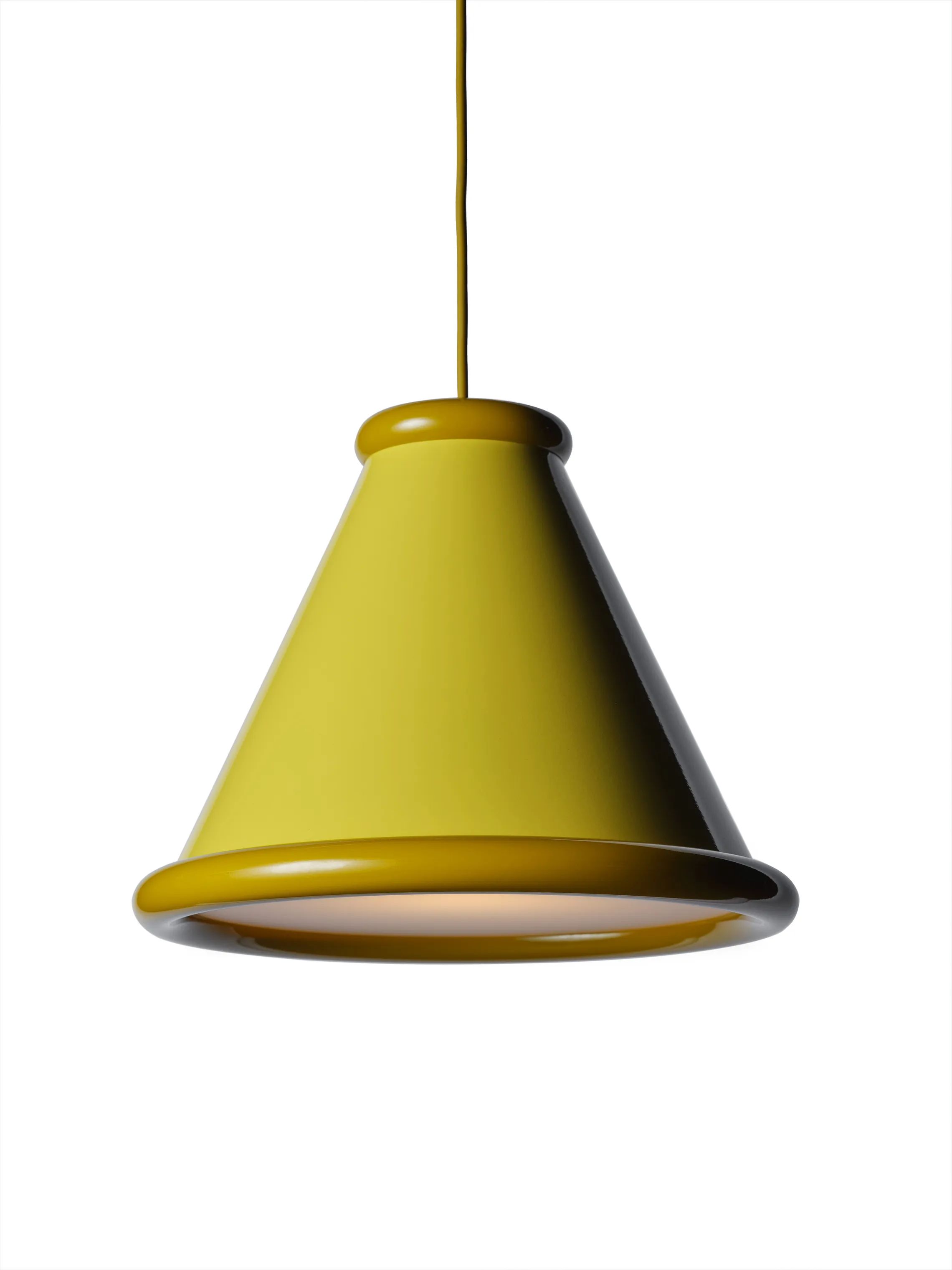 Belid Pendler Belle Pendel i Zink yellow, H28,5 x Ø36 cm, 1