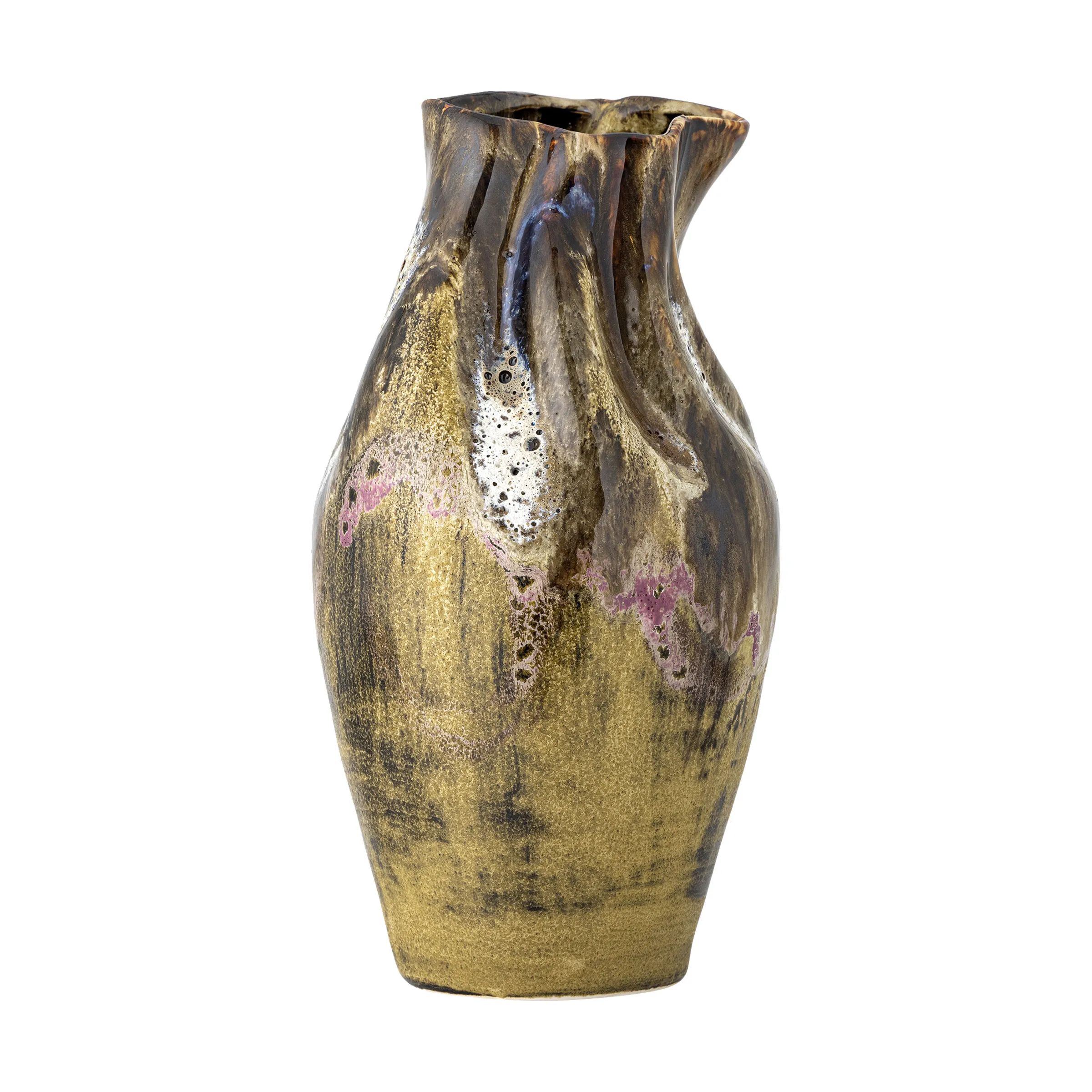 Bloomingville Vaser Benoit Vase i Brun, 1