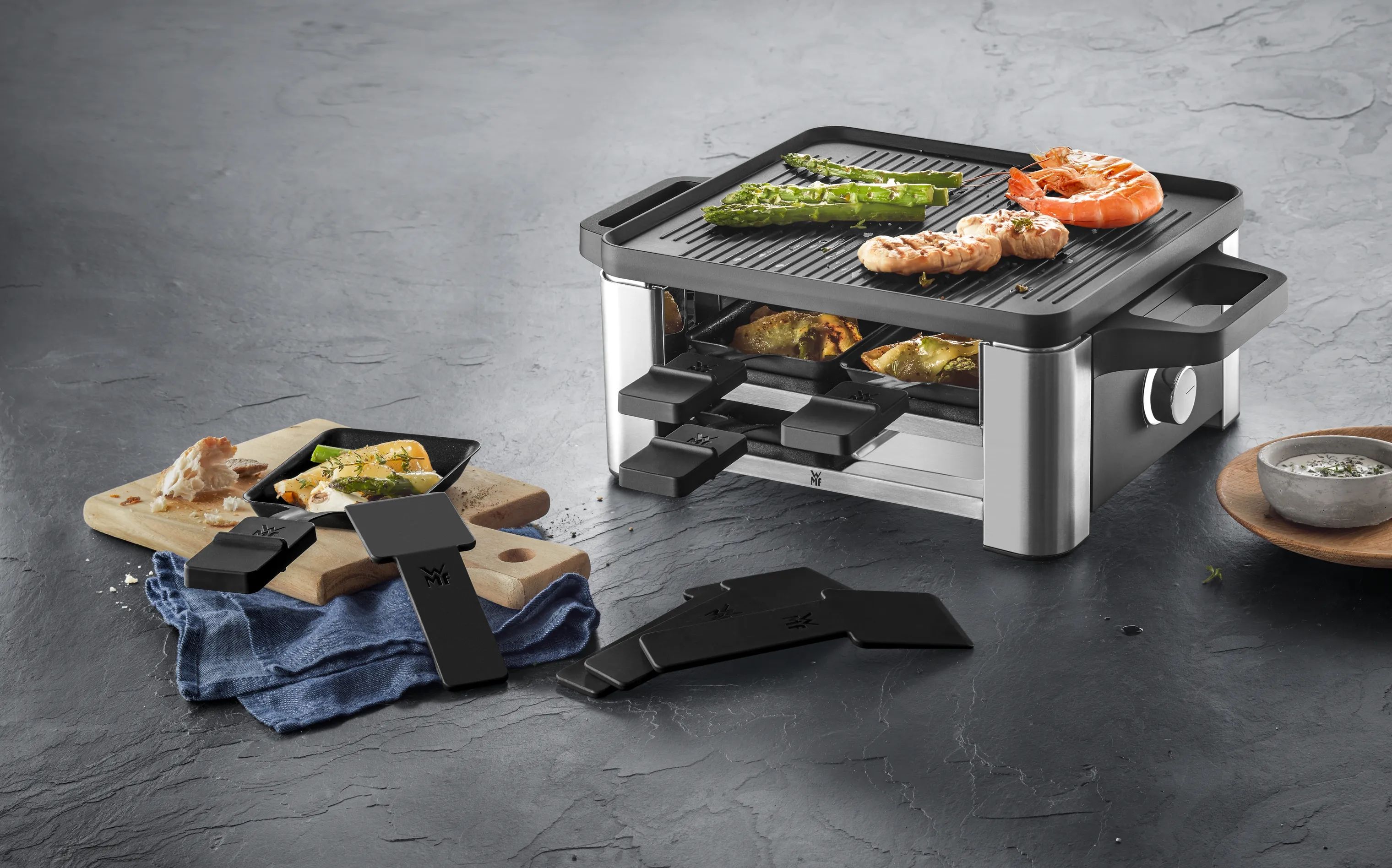 WMF Racletter Lono Raclette i Til 4 personer, 2