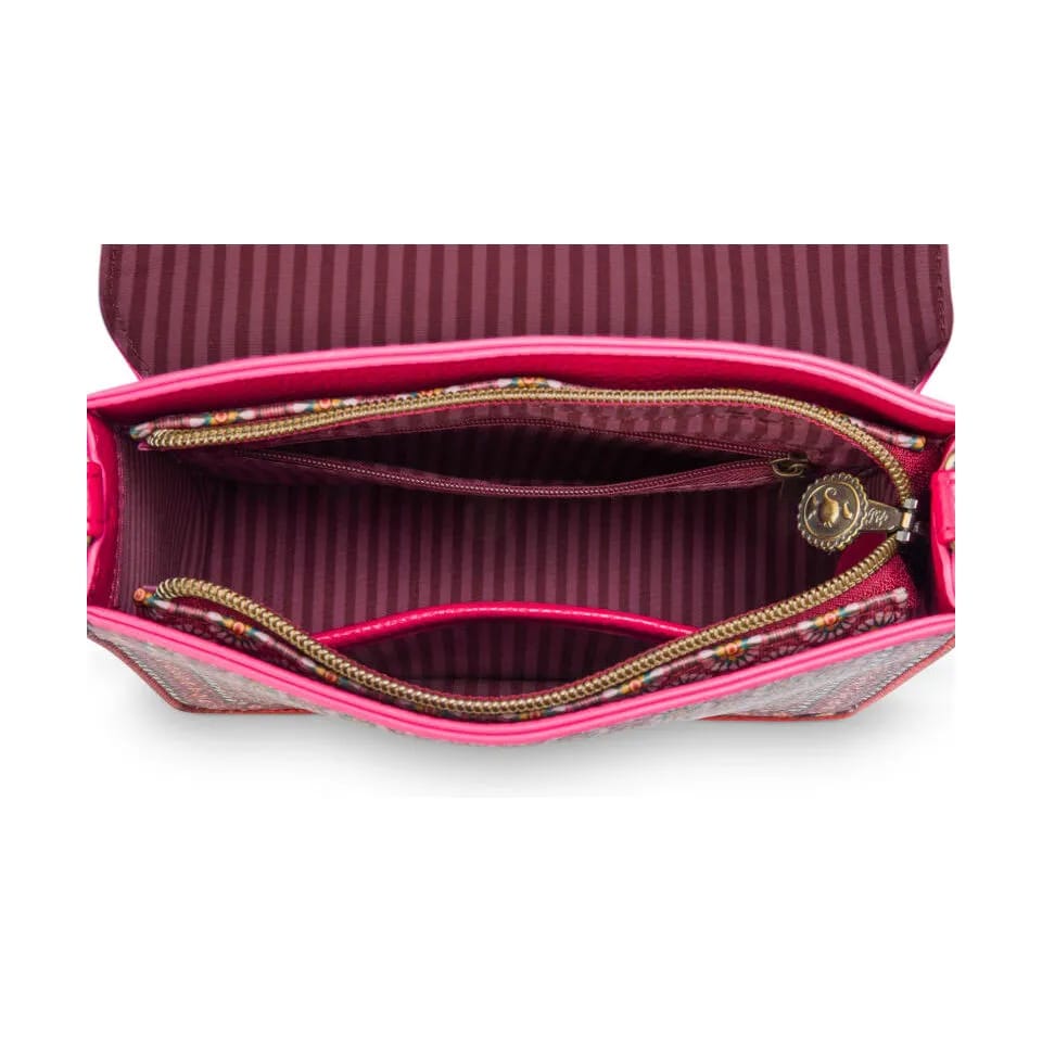 PIP Studio Øvrigt interiør Frances Crossbody Taske i Red, B17,15 x L19 cm, 5