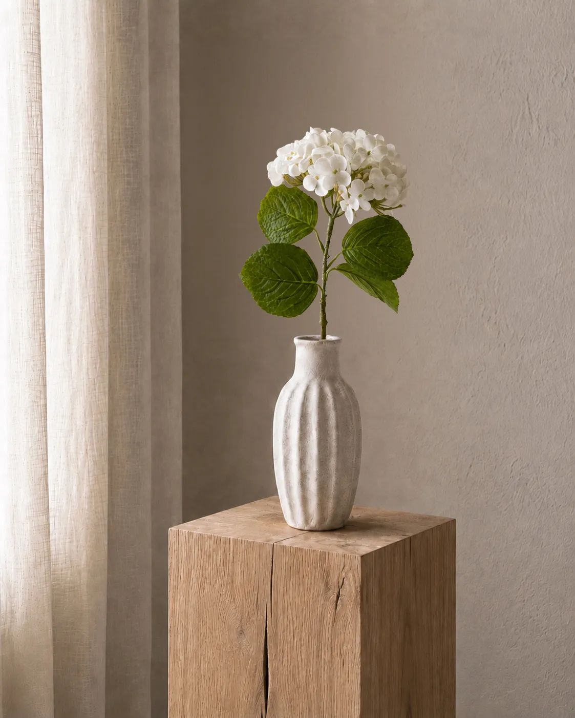 everbloom Kunstige blomster Artificial Flower Kunstig Blomst - Hortensia i Hvid, 2