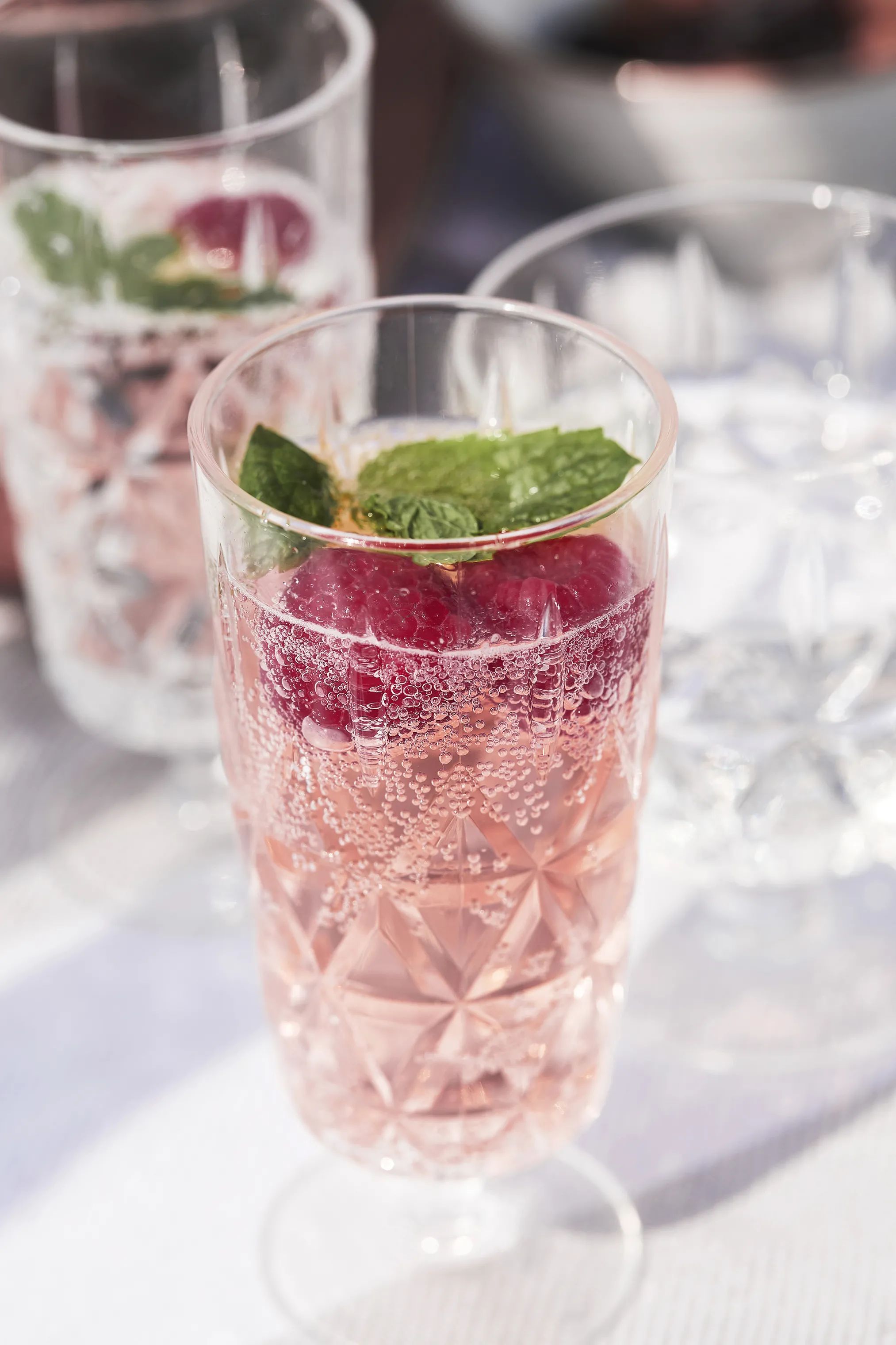 Sagaform Rødvinsglas Picnic Juni Glas på Fod - 4 stk. i 20 cl, 3