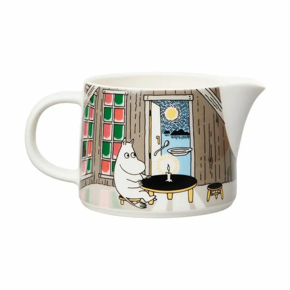 Moomin Arabia Serveringskander Moomin special Kande - Tusmørke i brun, 35 cl, 4