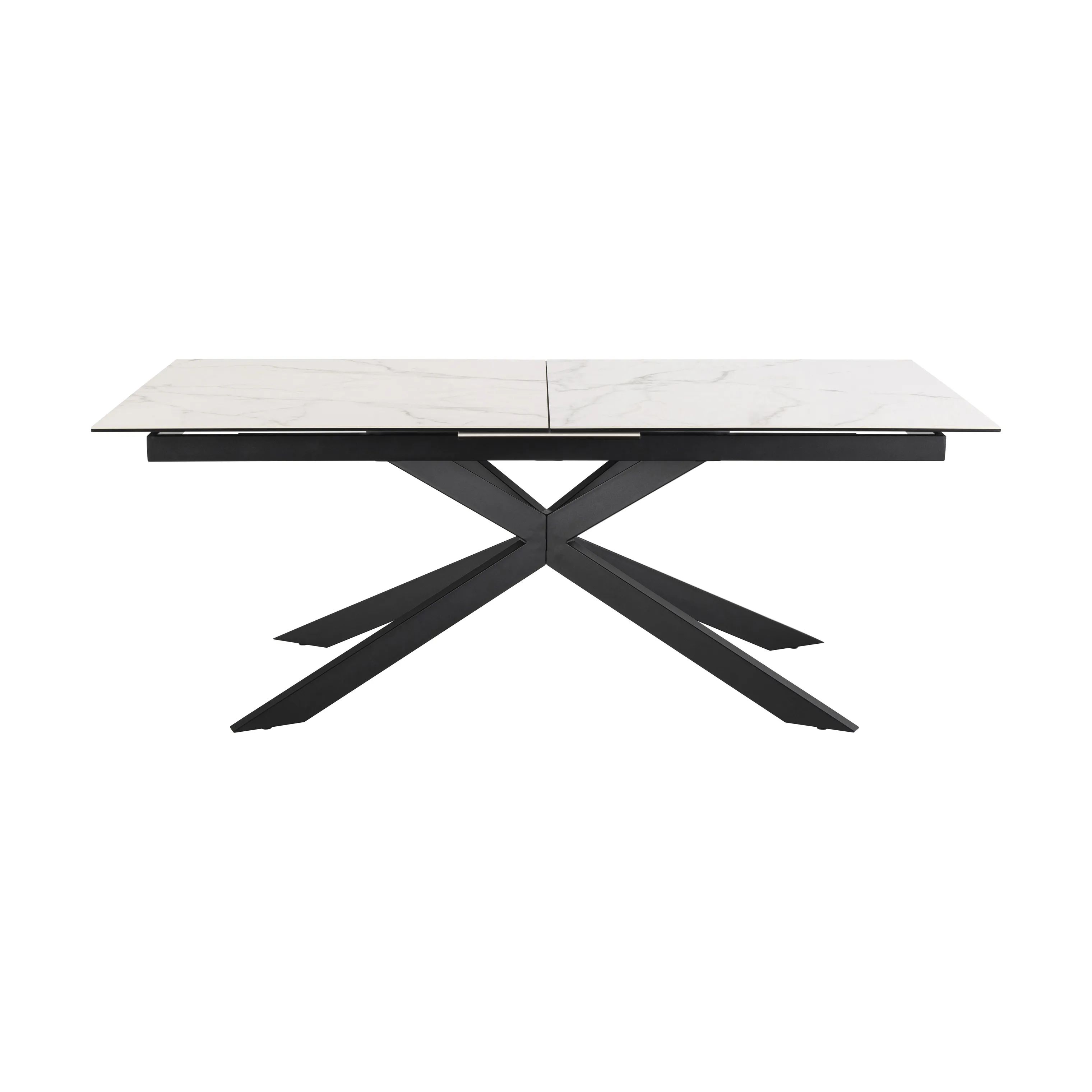 CASA Living Spiseborde Irwine Spisebord i Hvid, H76 x B240 x L100 cm, 1