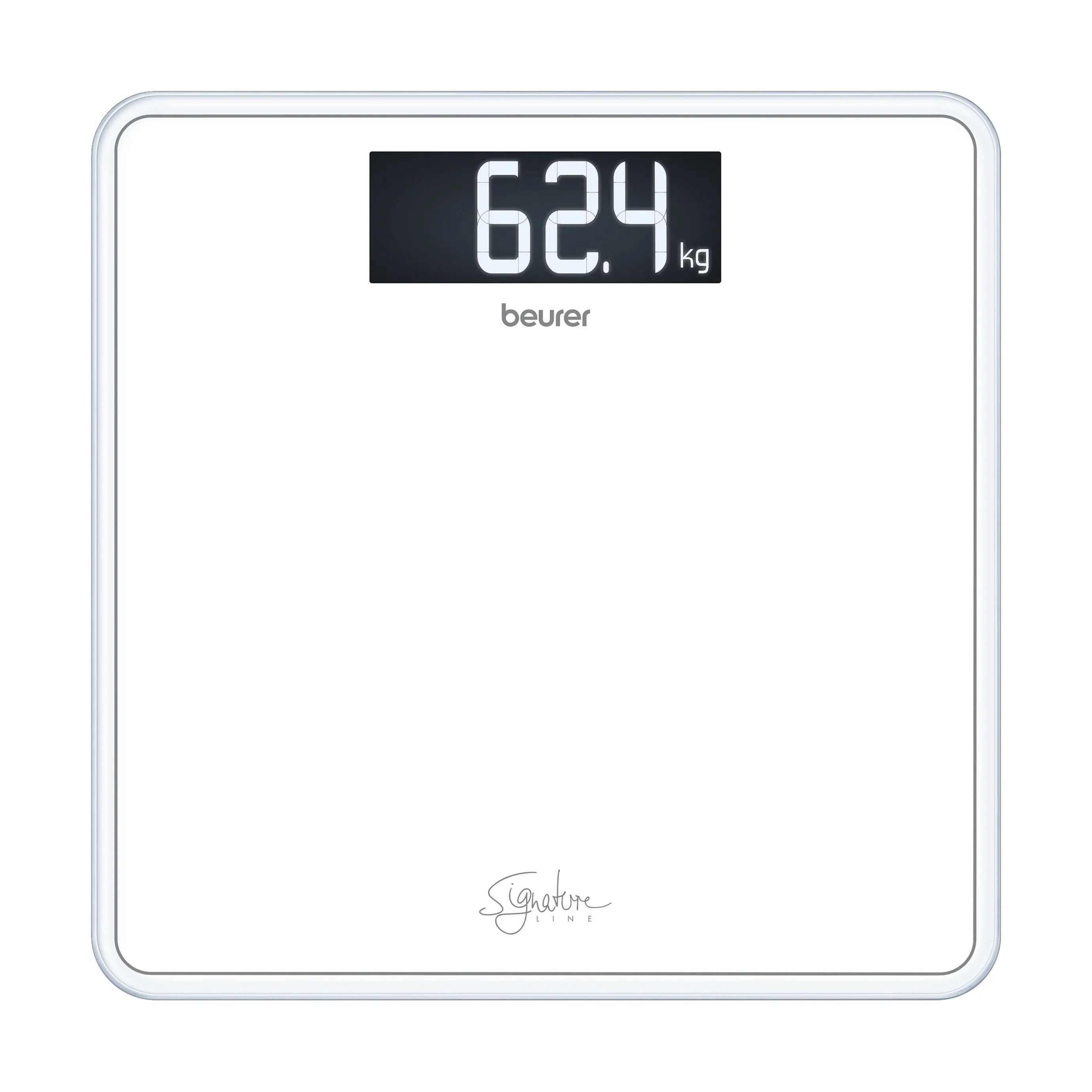 Beurer Badevægte Glasbadevægt GS400H i Hvid, 2