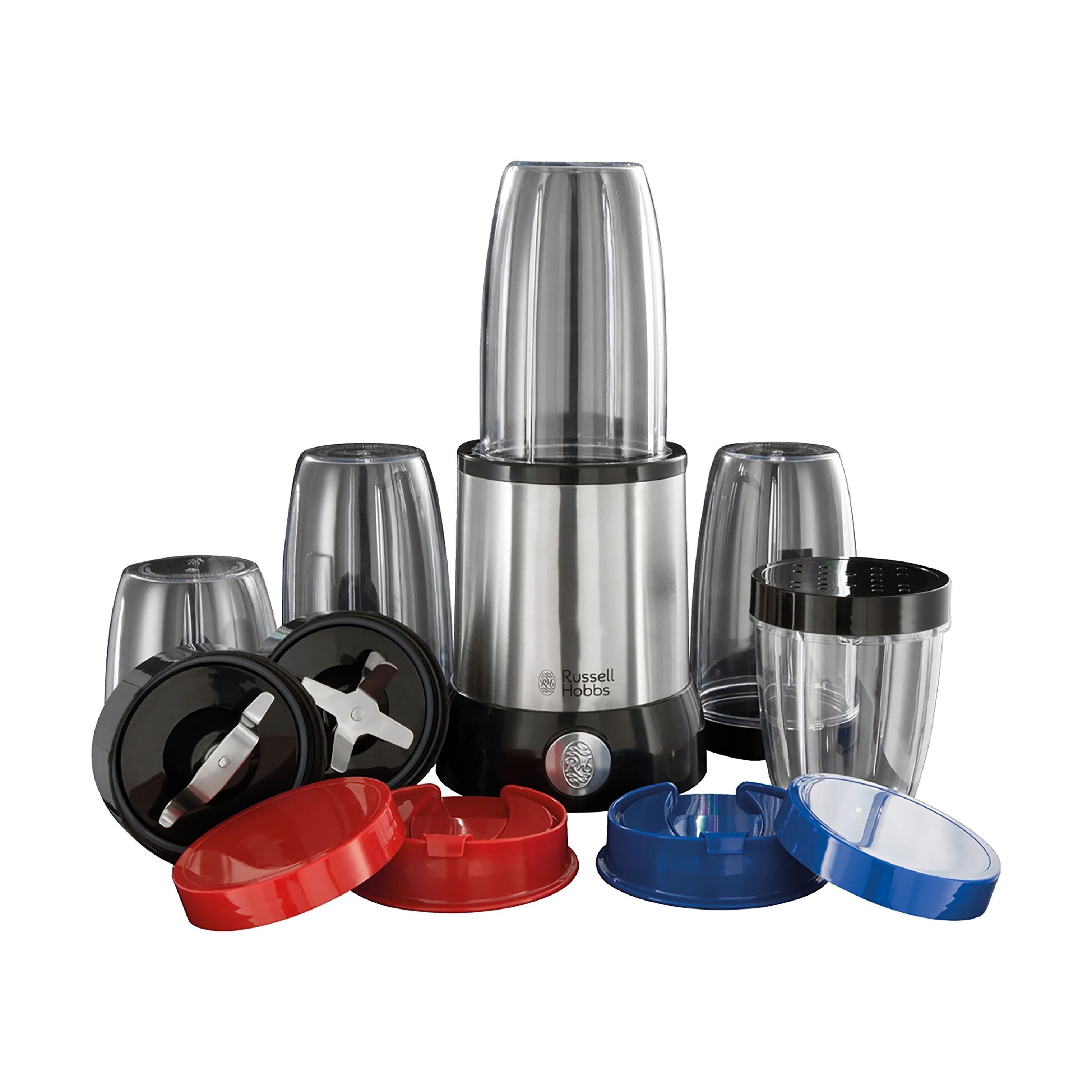 Russell Hobbs Blendere Nutriboost Multiblender - 12 dele i sølvfarvet, 1
