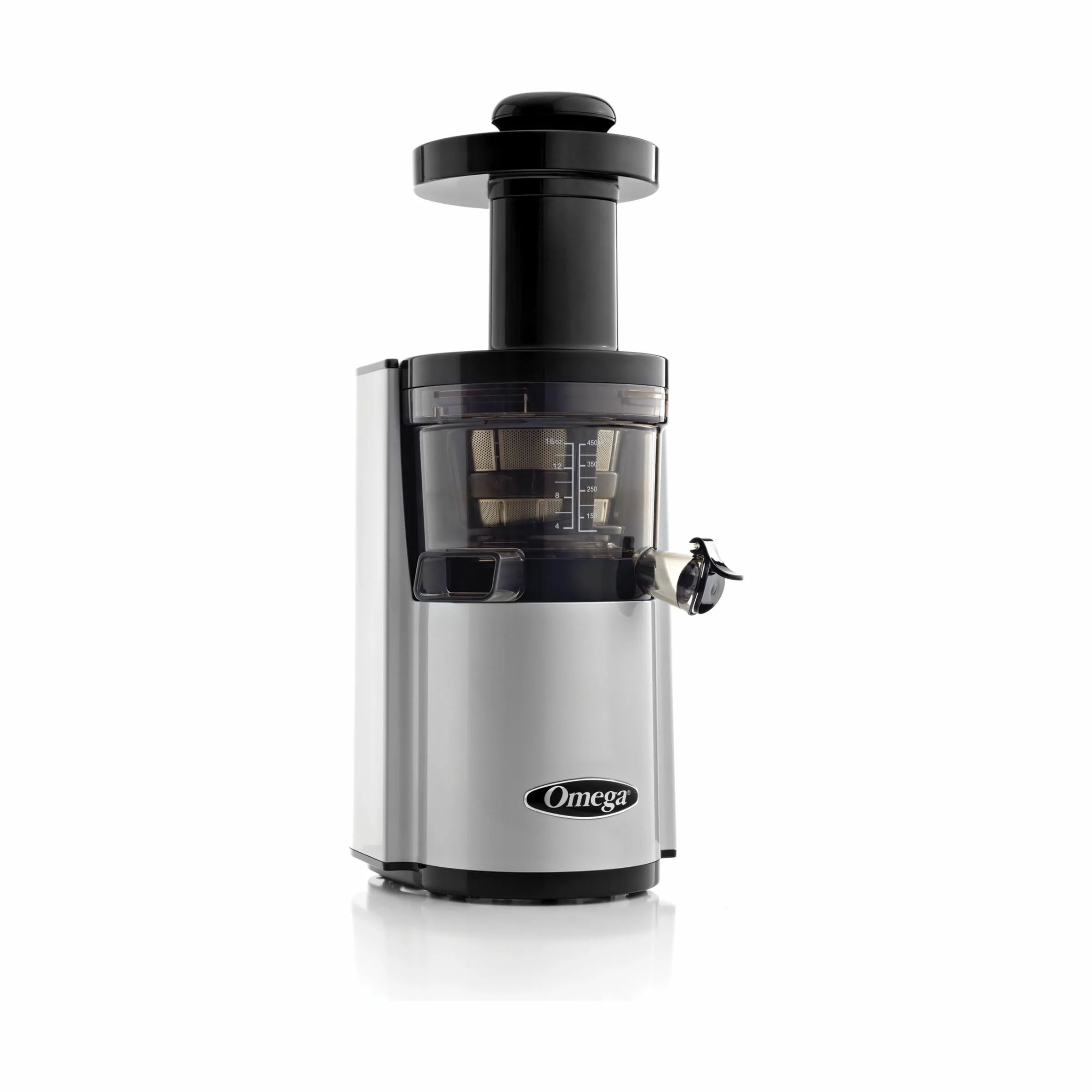 Omega Juicers Juicepressere VSJ843 Slowjuicer i Sølvfarvet, 1