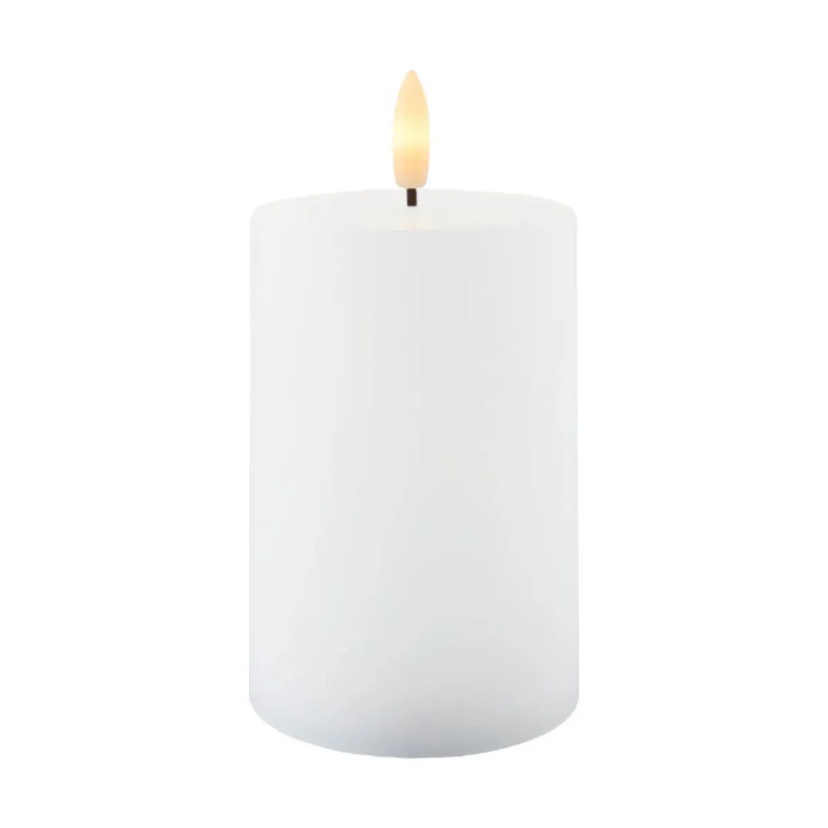 Sirius LED-lys Sille LED Bloklys i Hvid, H12,5 x Ø7,5 cm, 3