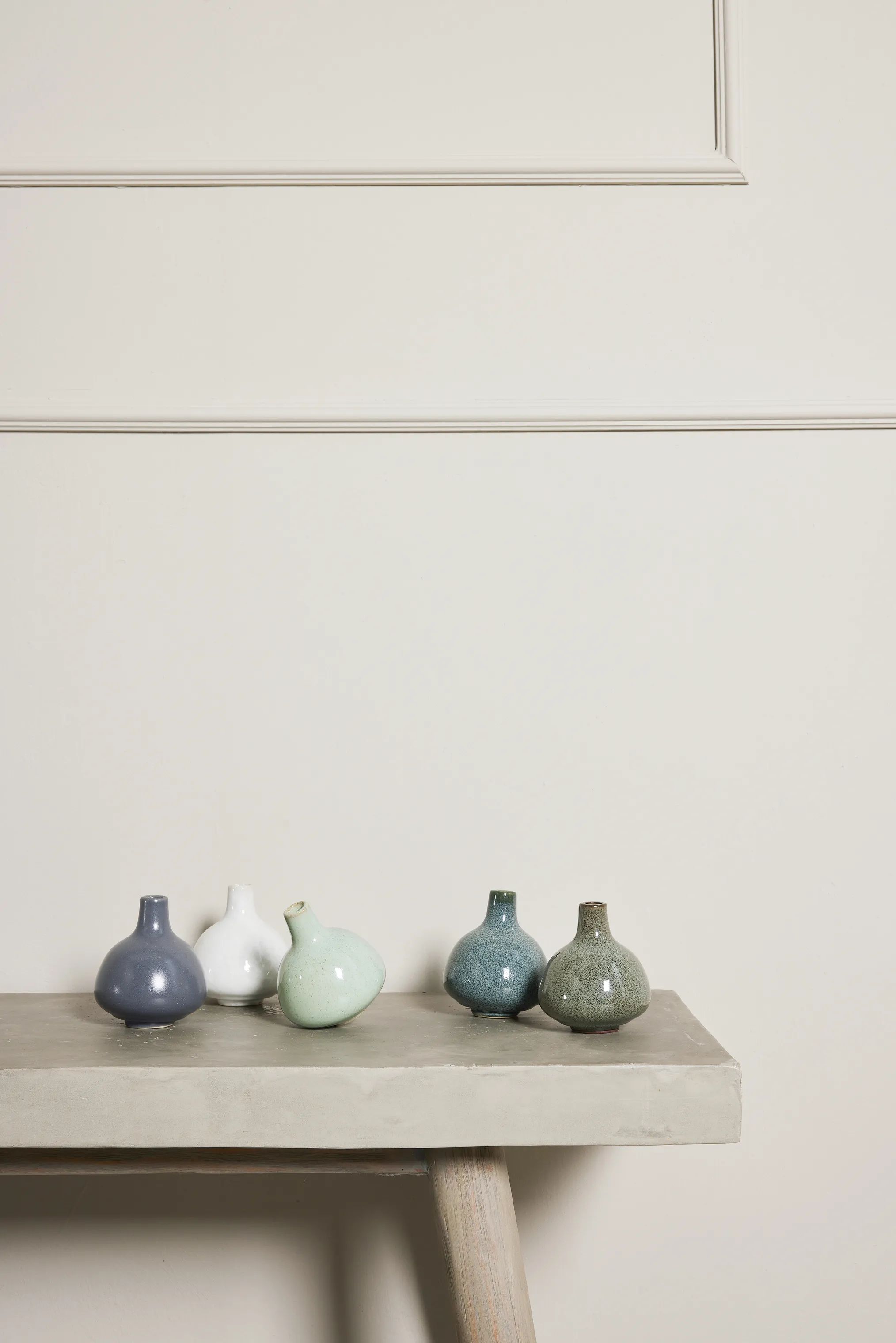 Lene Bjerre Vaser Helene Vase i Støvet grøn, 3