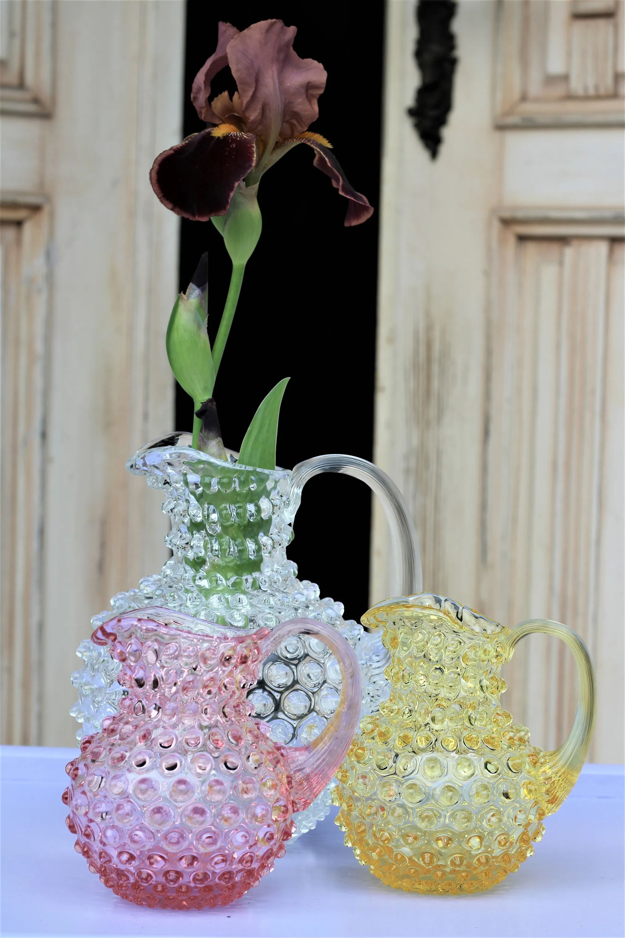 Anna von Lipa Serveringskander Paris Hobnail Serveringskande i Crystal, 2 L, 2