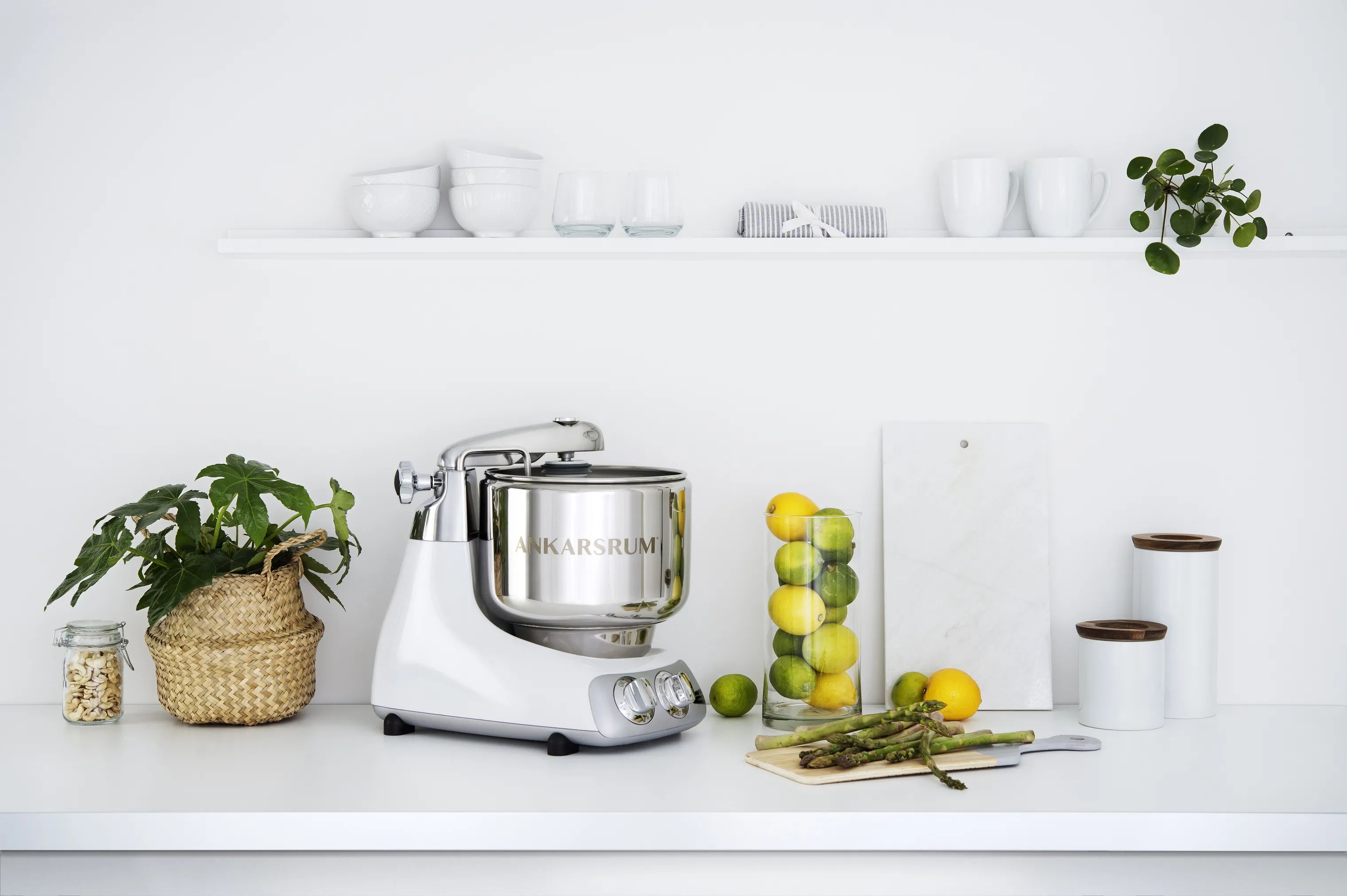 Ankarsrum Assistent Original Røremaskiner Røremaskine AKM 6230GW i Højglanshvid, 3