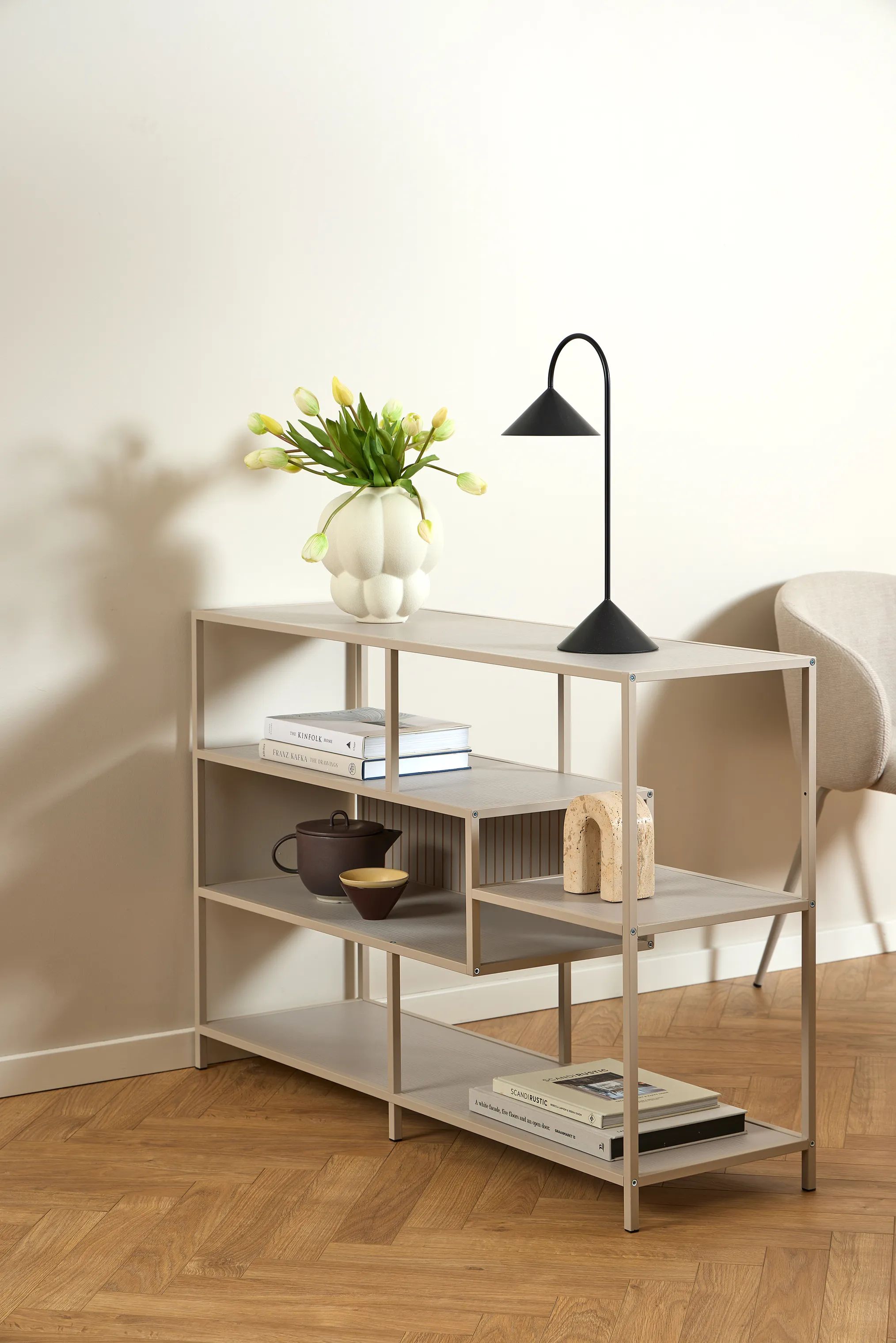 CASA Living Reoler og tilbehør Seaford Reol i Grå, 2