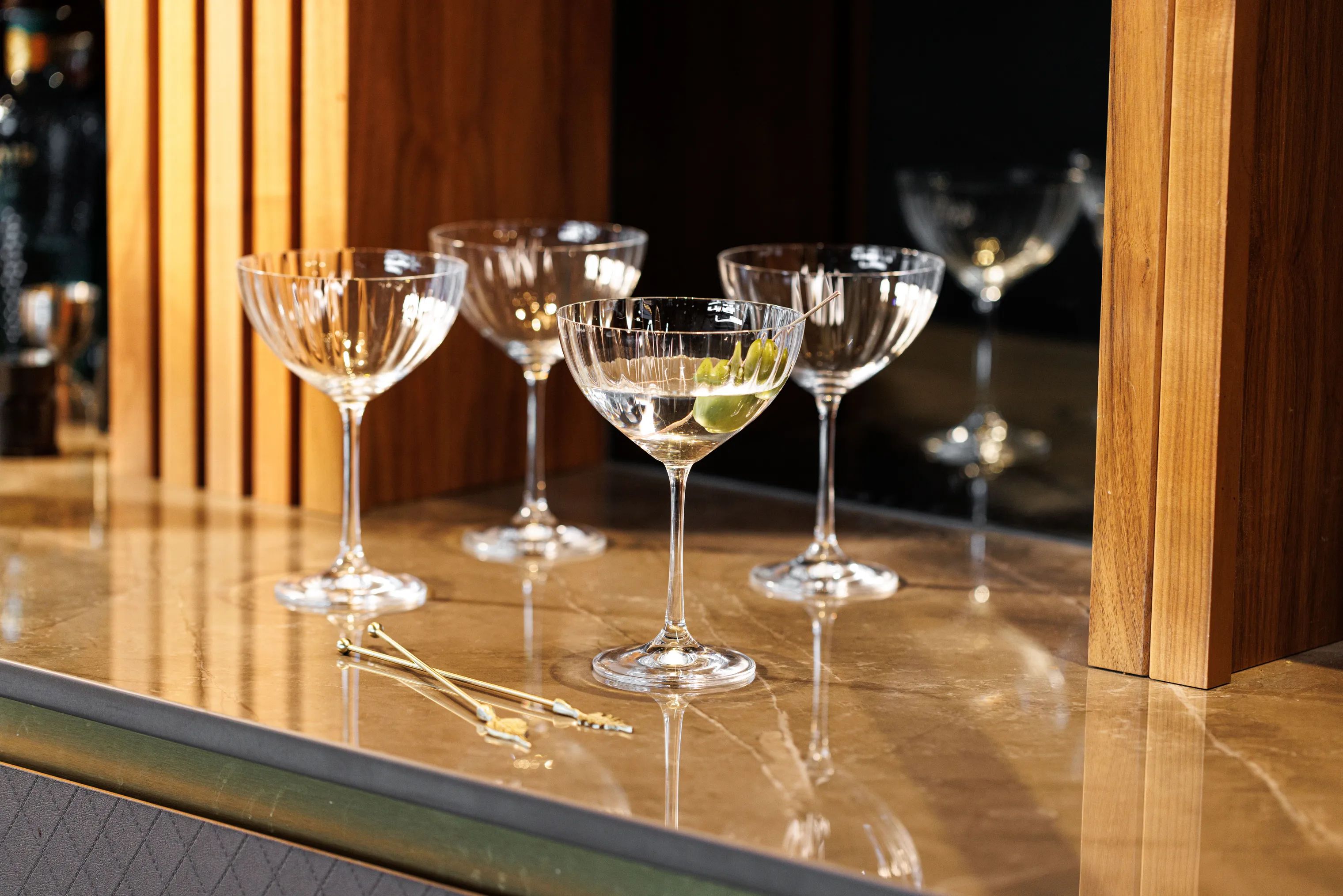 Mikasa Cocktailglas Treviso Coupeglas - 4 stk. i Klar, 2