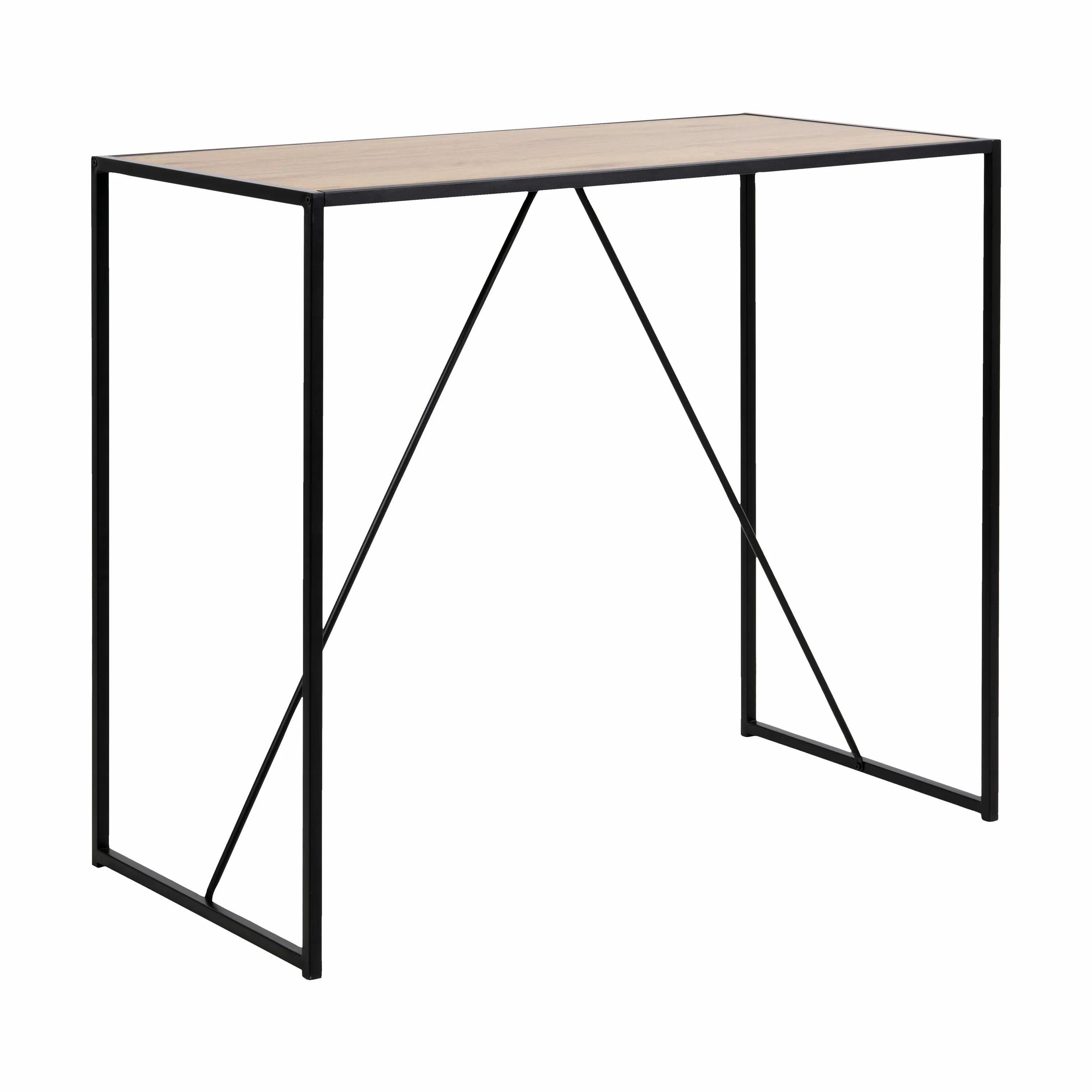 CASA Living Barborde Seaford Barbord i vild eg/mat sort, 1