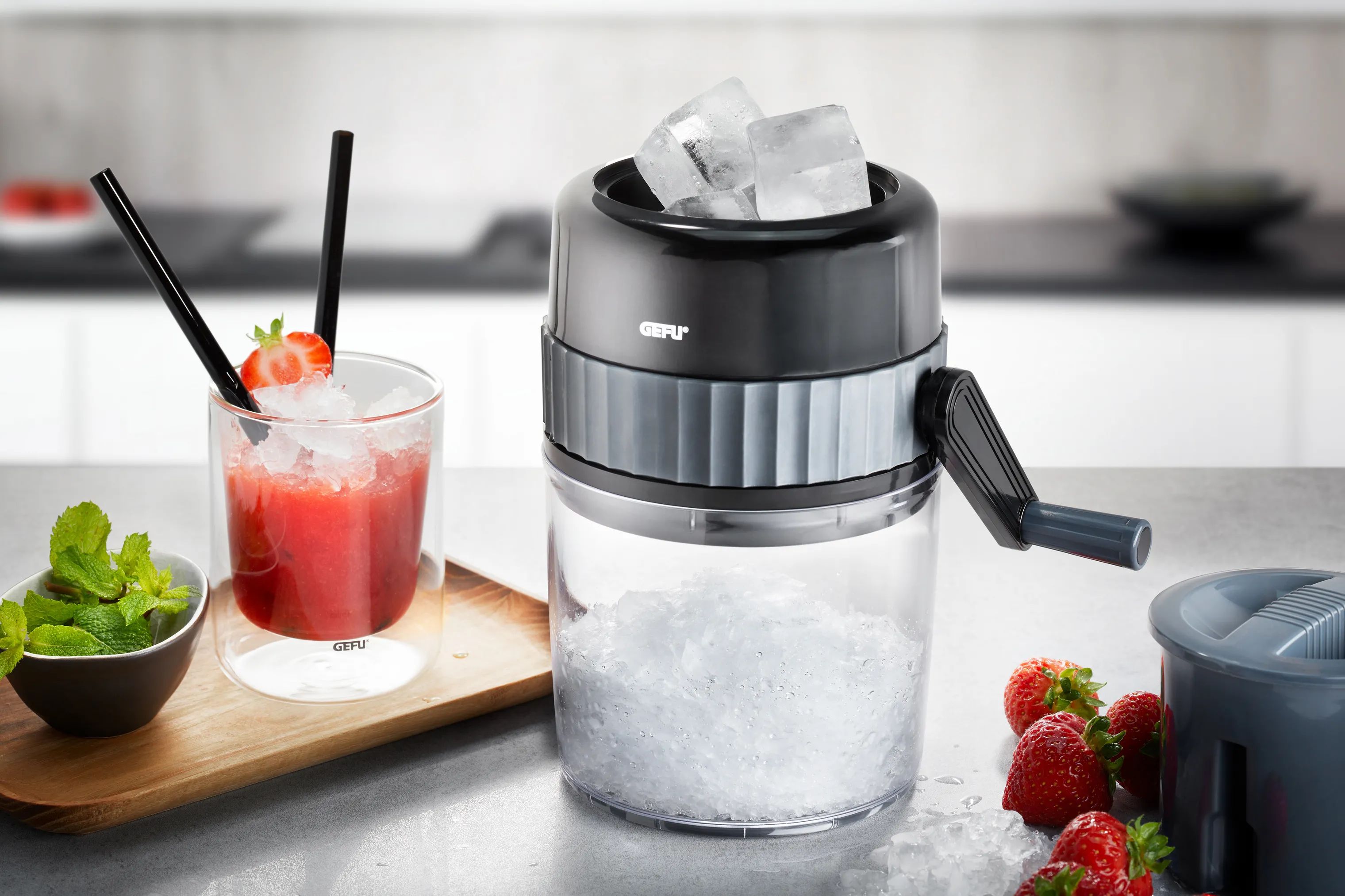 Gefu Isknusere Gefu Bar Slush Isknuser i Sort/klar, 2