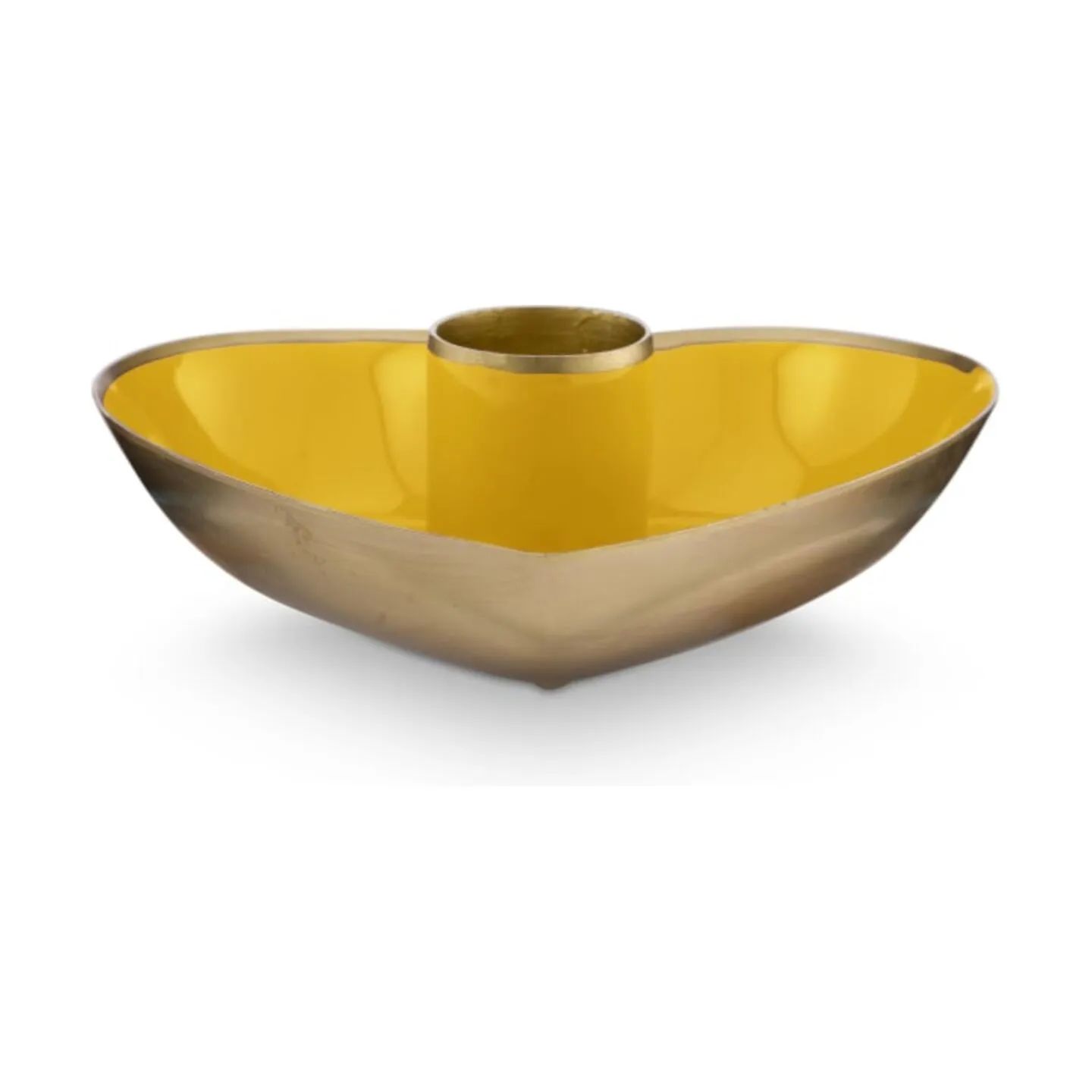 PIP Studio Kronelysestage Lily & Lotus Lysestage - 2 stk. i Yellow, 4