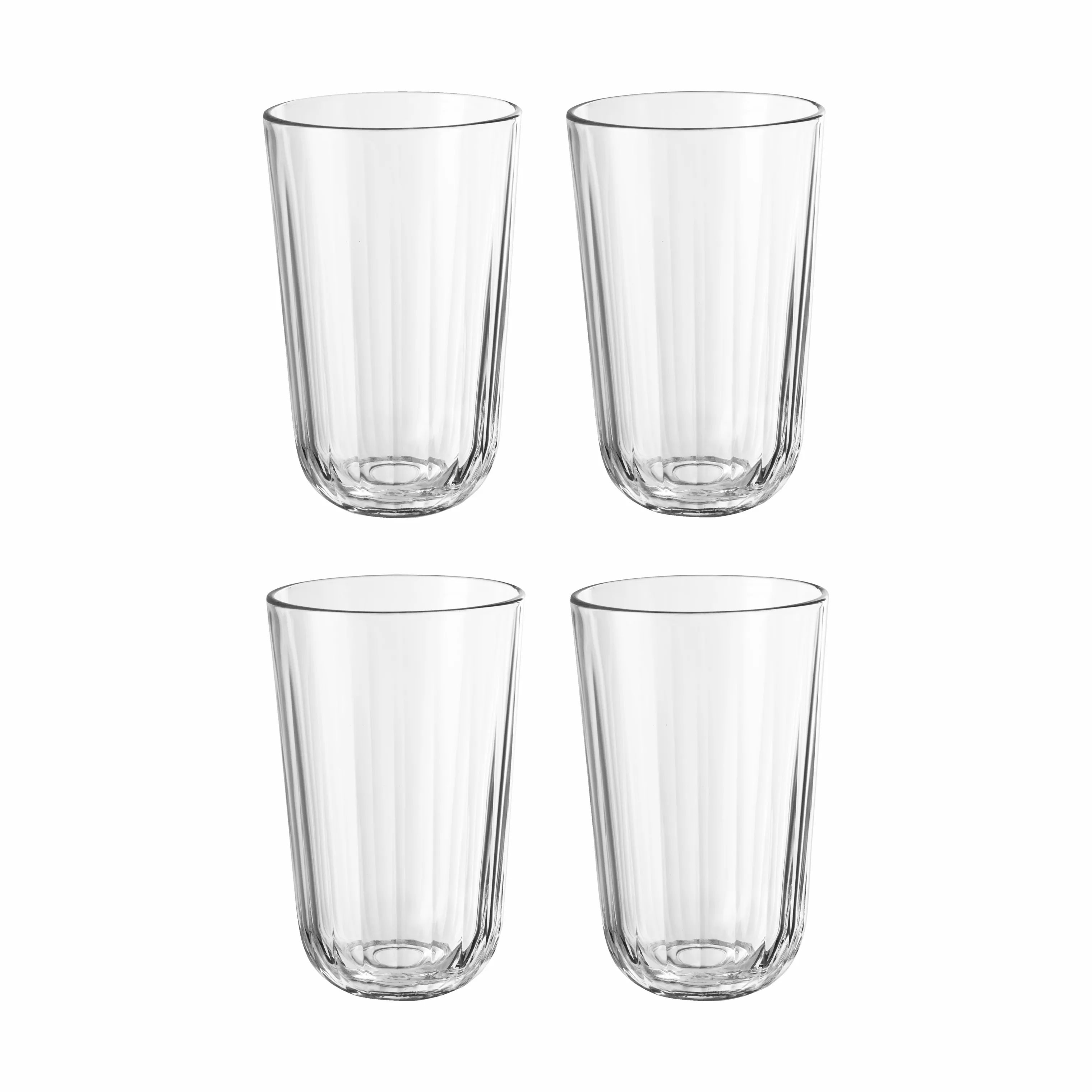 Eva Solo Vandglas Facet Vandglas - 4 stk. i 43 cl - 4 stk., 1