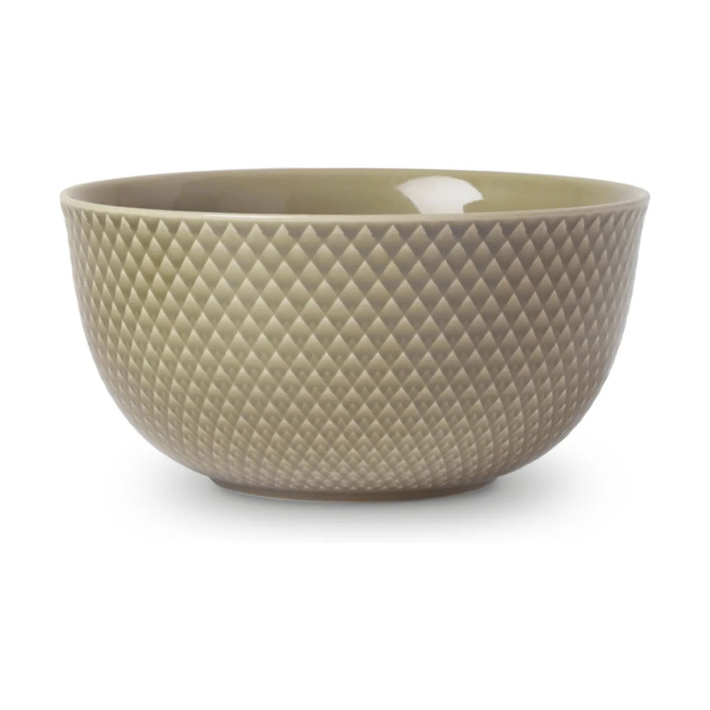 Lyngby Porcelæn Skåle Rhombe Earth Skål i Clay, 1