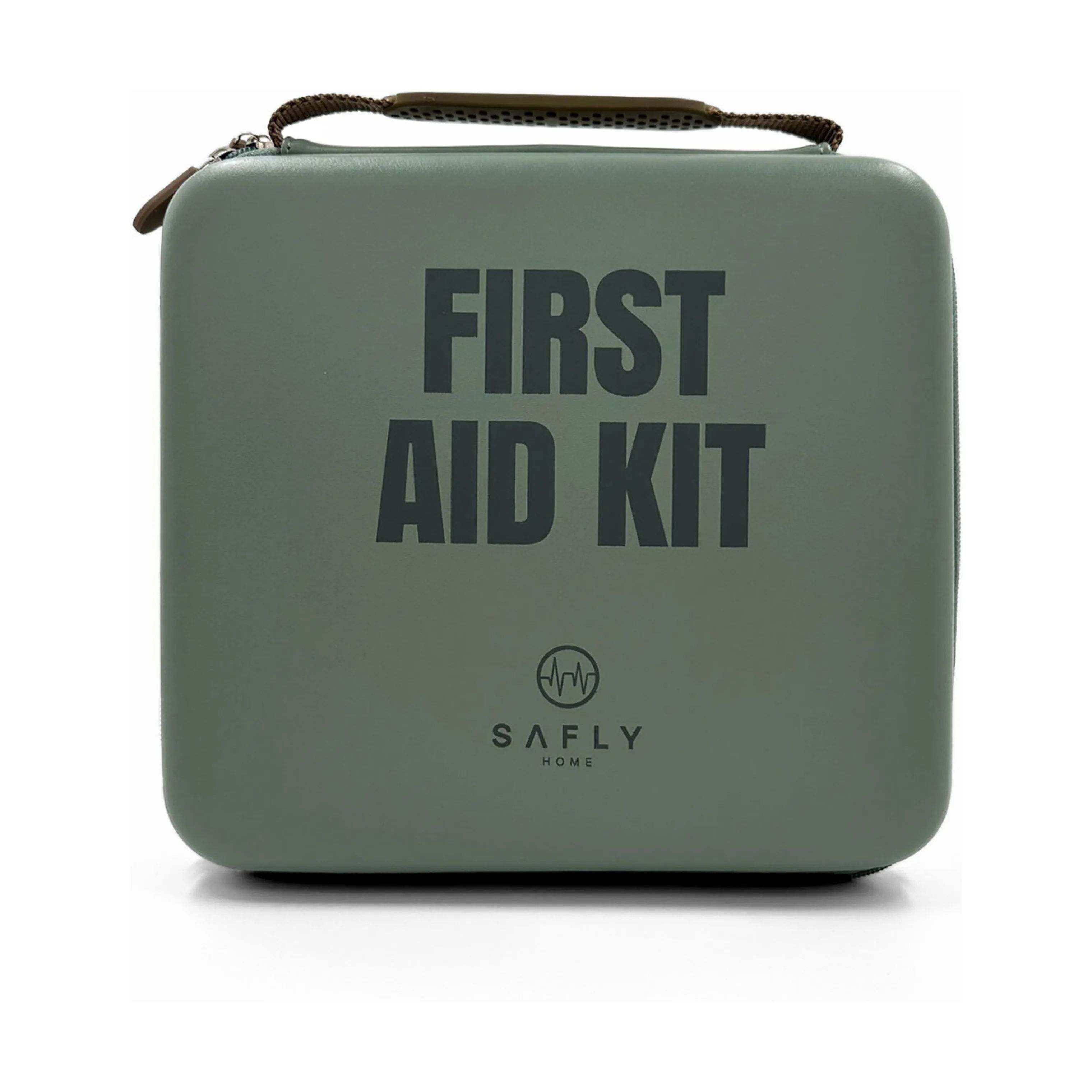 Safly Rengøringsmidler Home Førstehjælpskasse i Grøn, H8,4 x L28 cm, 1